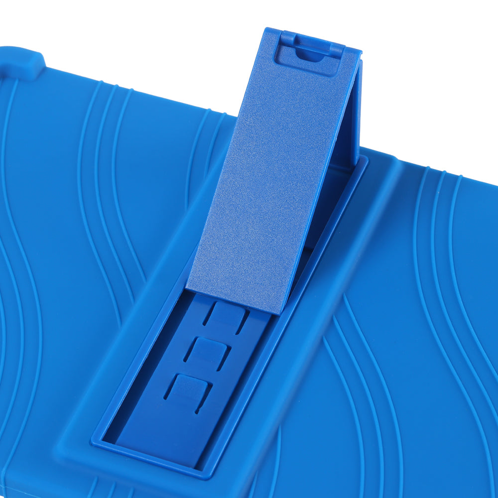 For Xiaomi Redmi Pad SE Case Thicken 4 Corners Anti-drop Silicone Tablet Cover with Kickstand