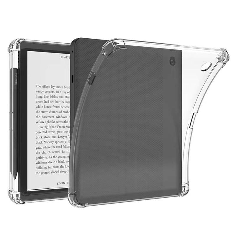 For Kobo Sage TPU Case Transparent e-Reader Clear Cover Drop Protection