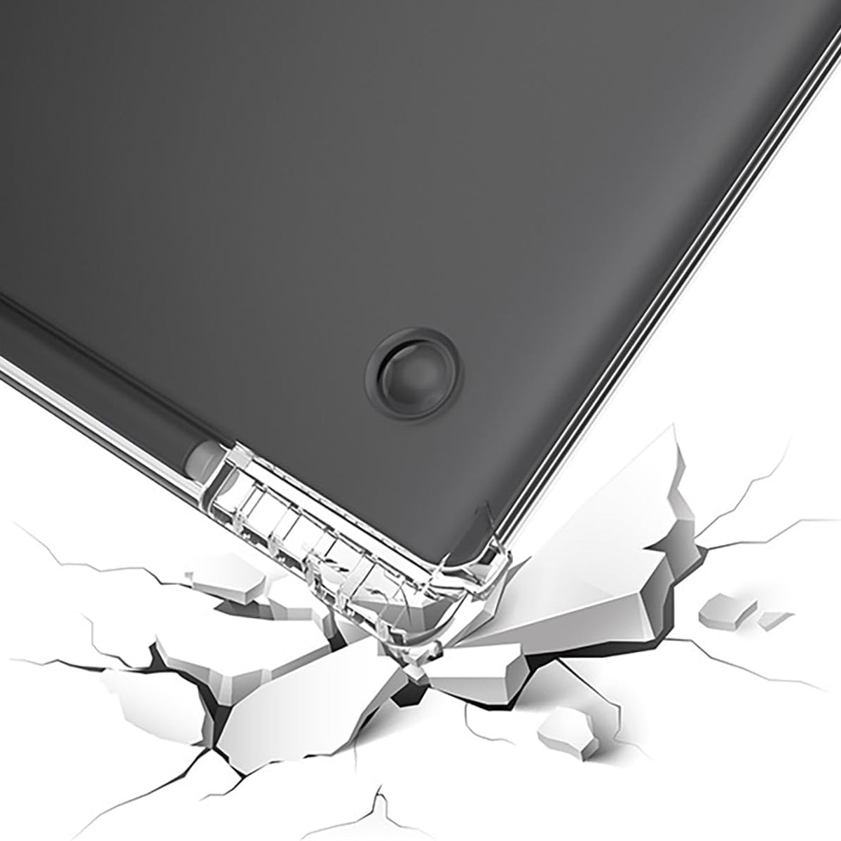 For Kobo Elipsa 2E e-Reader Case Four Corner Anti-drop TPU Cover with Pen Slot