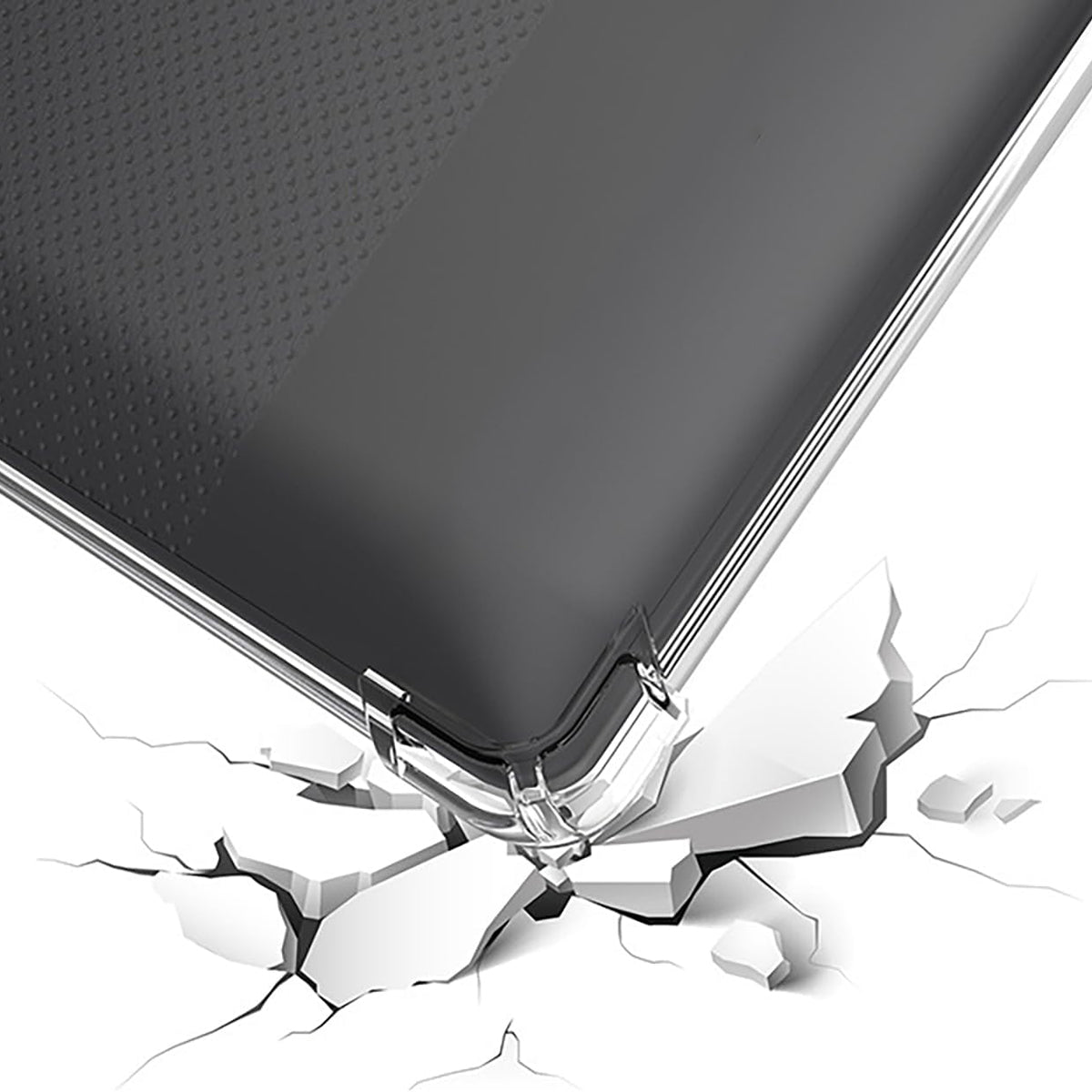 For Kobo Nia (2023) 6-inch Case Four Corner Protection Soft TPU Clear e-Reader Back Cover