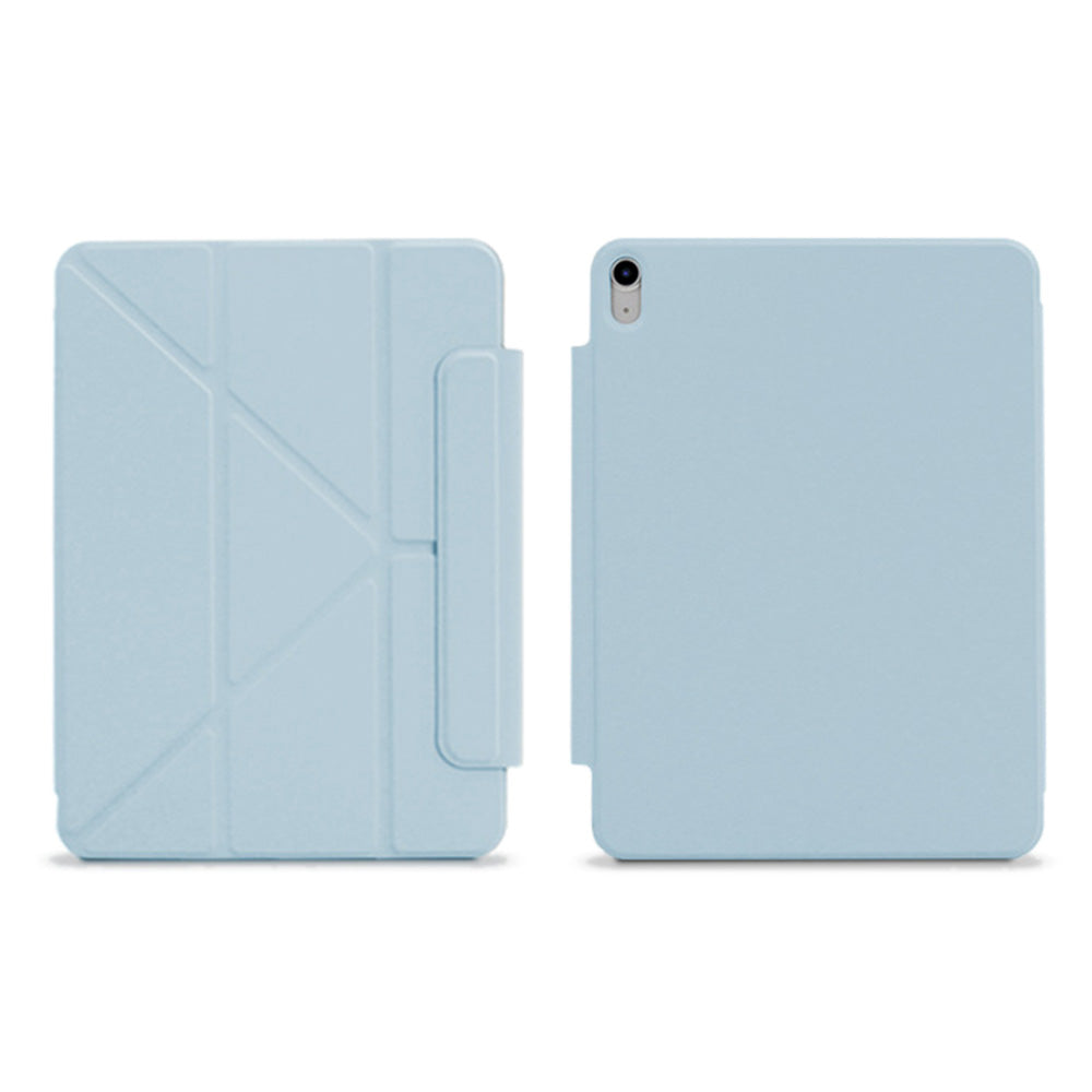 For iPad Air (2020) / (2022) Magnetic Tablet Case Origami Stand PU Leather Flip Cover