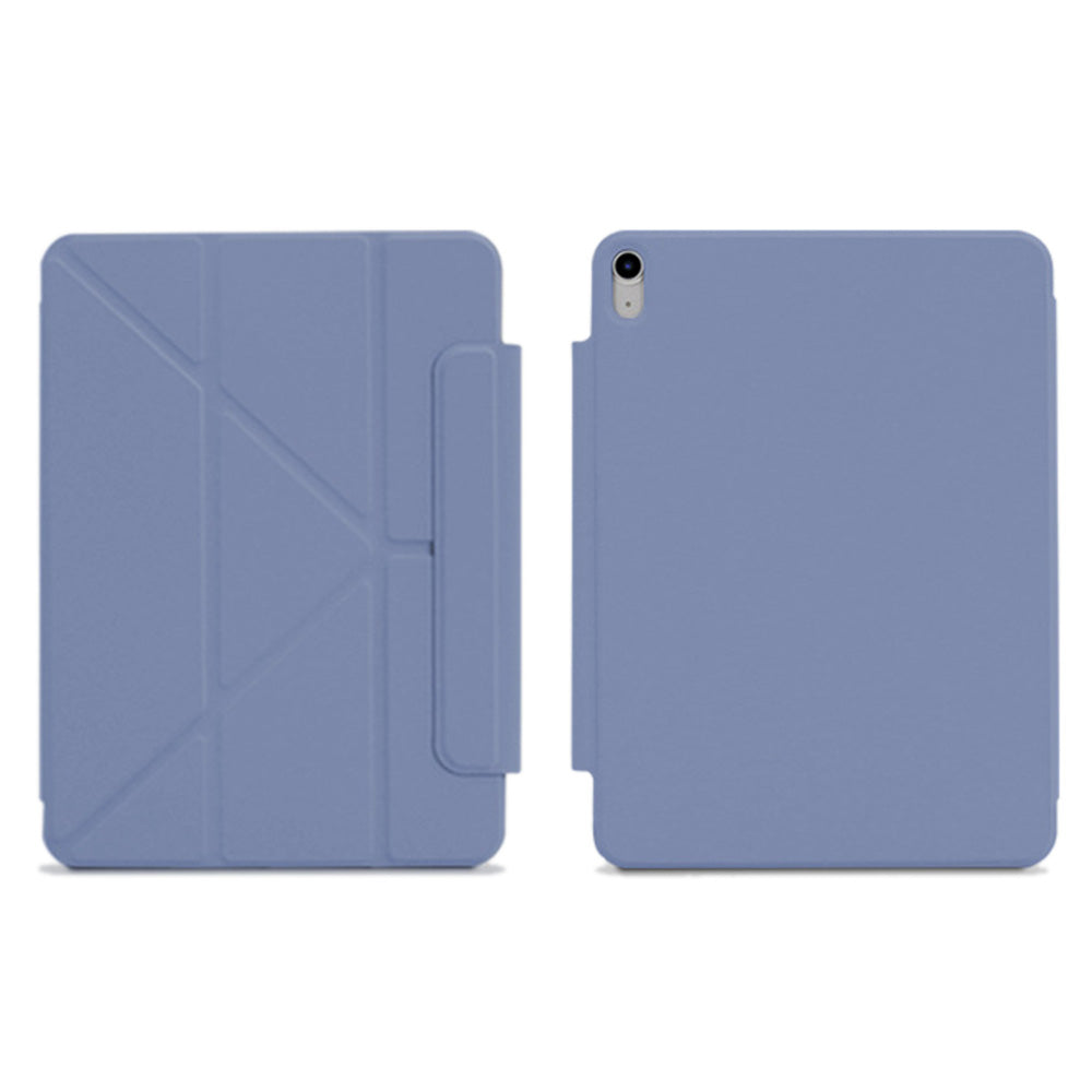 For iPad Air (2020) / (2022) Magnetic Tablet Case Origami Stand PU Leather Flip Cover