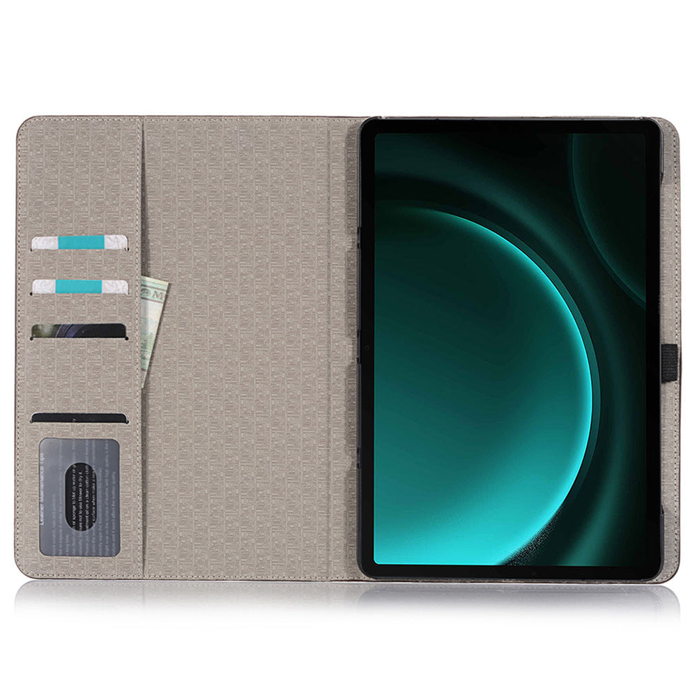 For Samsung Galaxy Tab S9 FE Case Viewing Stand Leather Wallet Tablet Cover