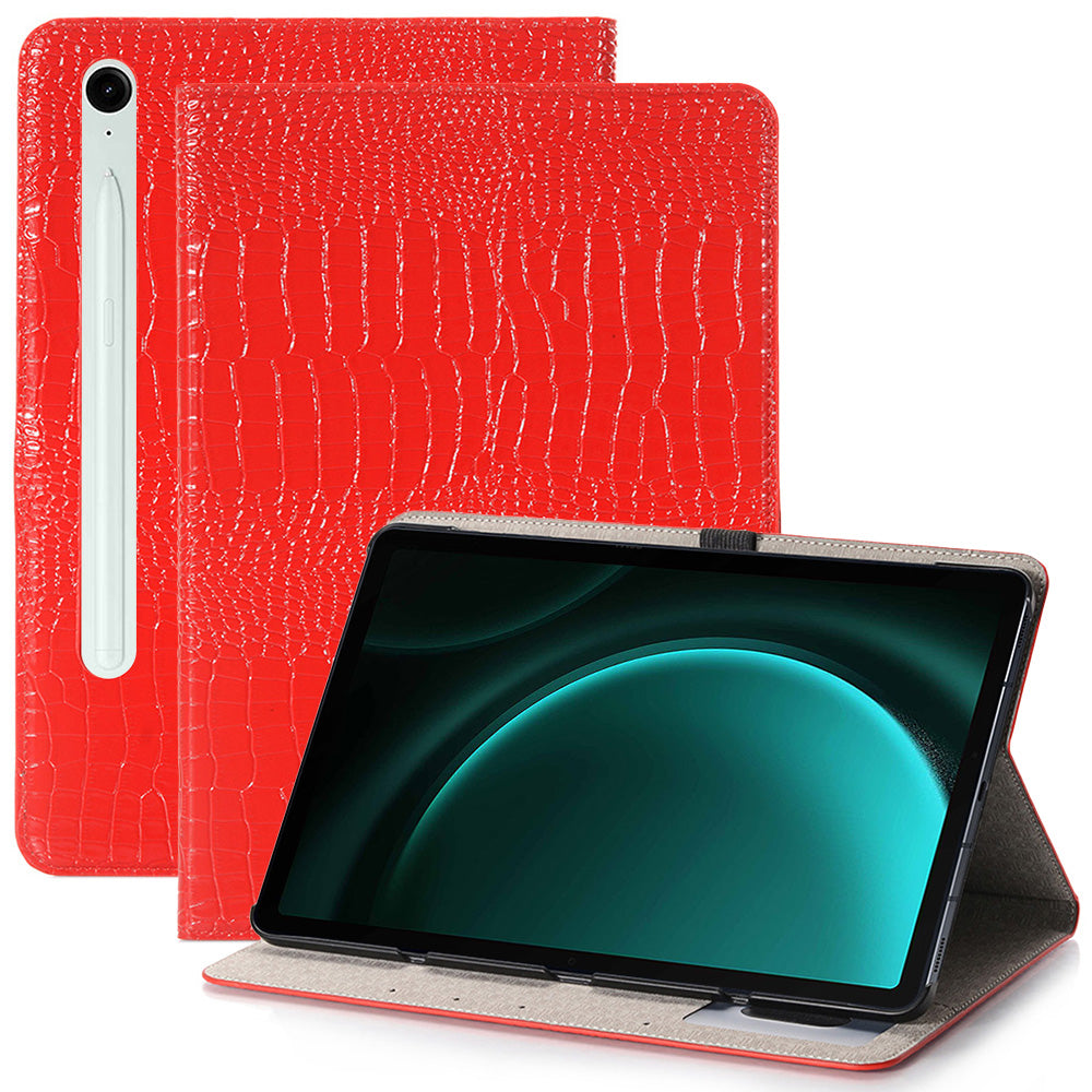 For Samsung Galaxy Tab S9 FE Case Viewing Stand Leather Wallet Tablet Cover