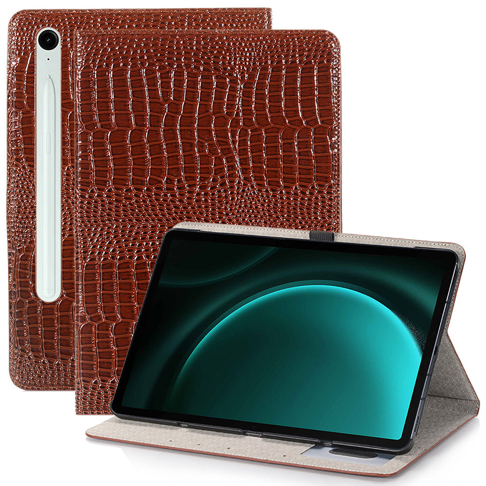 For Samsung Galaxy Tab S9 FE Case Viewing Stand Leather Wallet Tablet Cover
