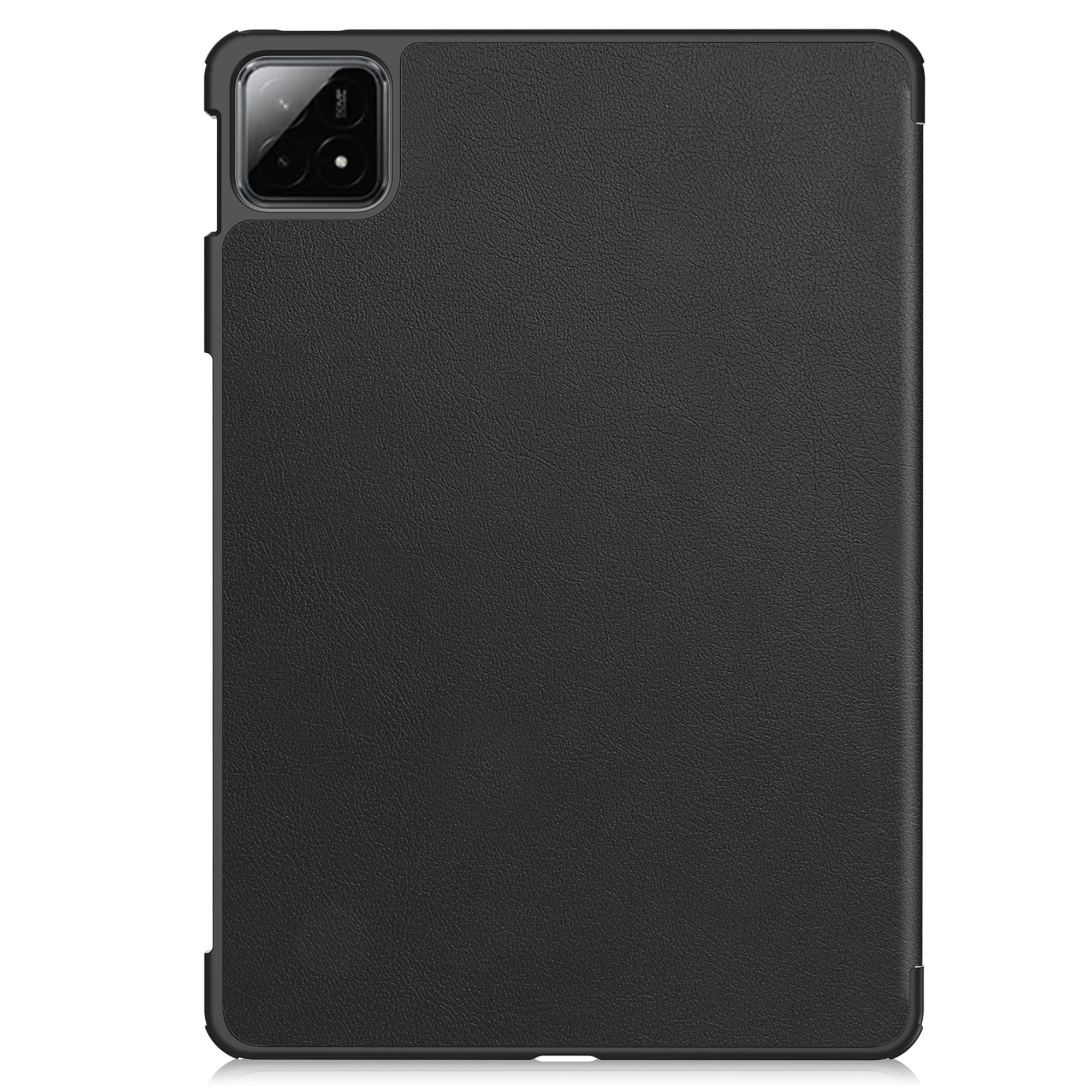 For Xiaomi Pad 6S Pro 12.4 Leather Case Tri-fold Stand Auto Wake / Sleep Smart Shell