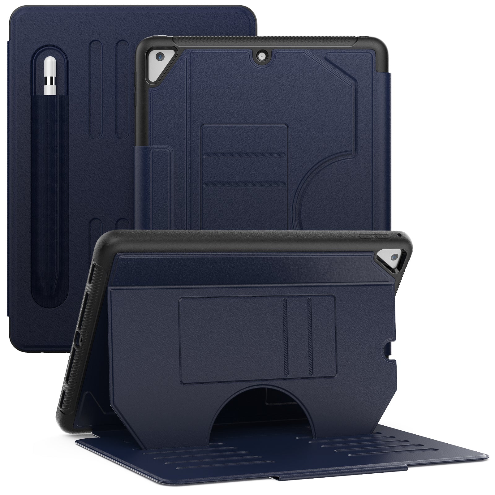 For iPad 9.7-inch (2018) / (2017) / iPad Pro 9.7 inch (2016) / iPad Air 2 Case Leather Auto Wake Sleep Tablet Cover
