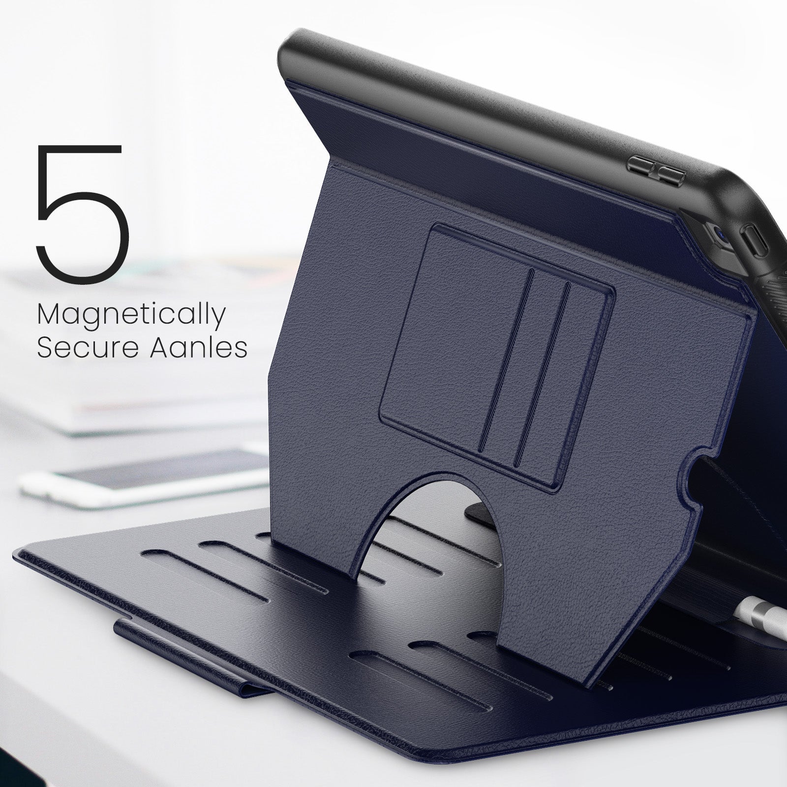 For iPad 10.2 (2021) / 10.2 (2019) / 10.2 (2020) Case Shockproof Card Holder Flip Tablet Cover with Pen Slot