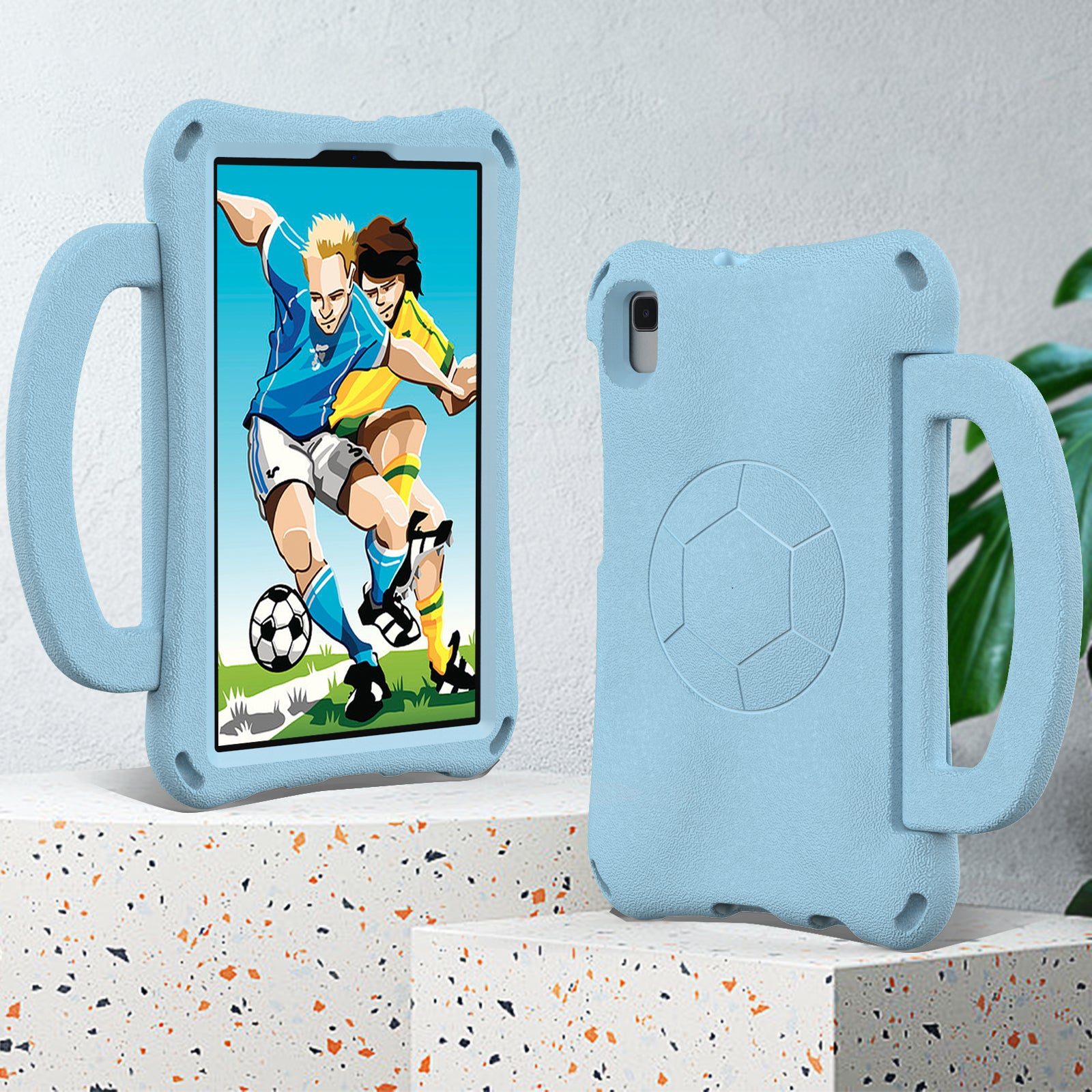 For Samsung Galaxy Tab A7 Lite 8.7-inch / Tab A9 / Tab A 8.0 (2019) SM-T290 (Wi-Fi) / SM-T295 (LTE) Hard Case Kickstand Tablet Cover