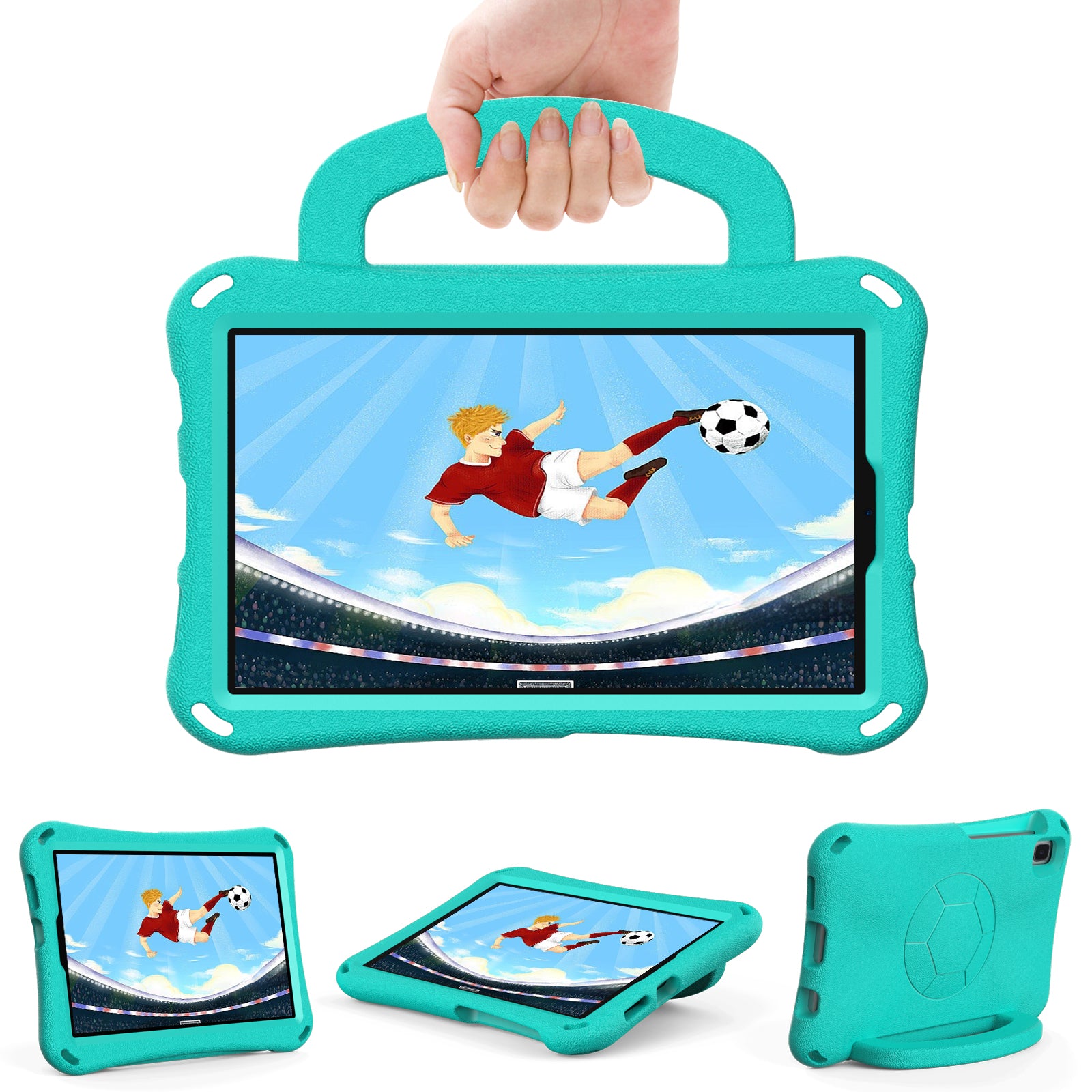 For Samsung Galaxy Tab A7 Lite 8.7-inch / Tab A9 / Tab A 8.0 (2019) SM-T290 (Wi-Fi) / SM-T295 (LTE) Hard Case Kickstand Tablet Cover