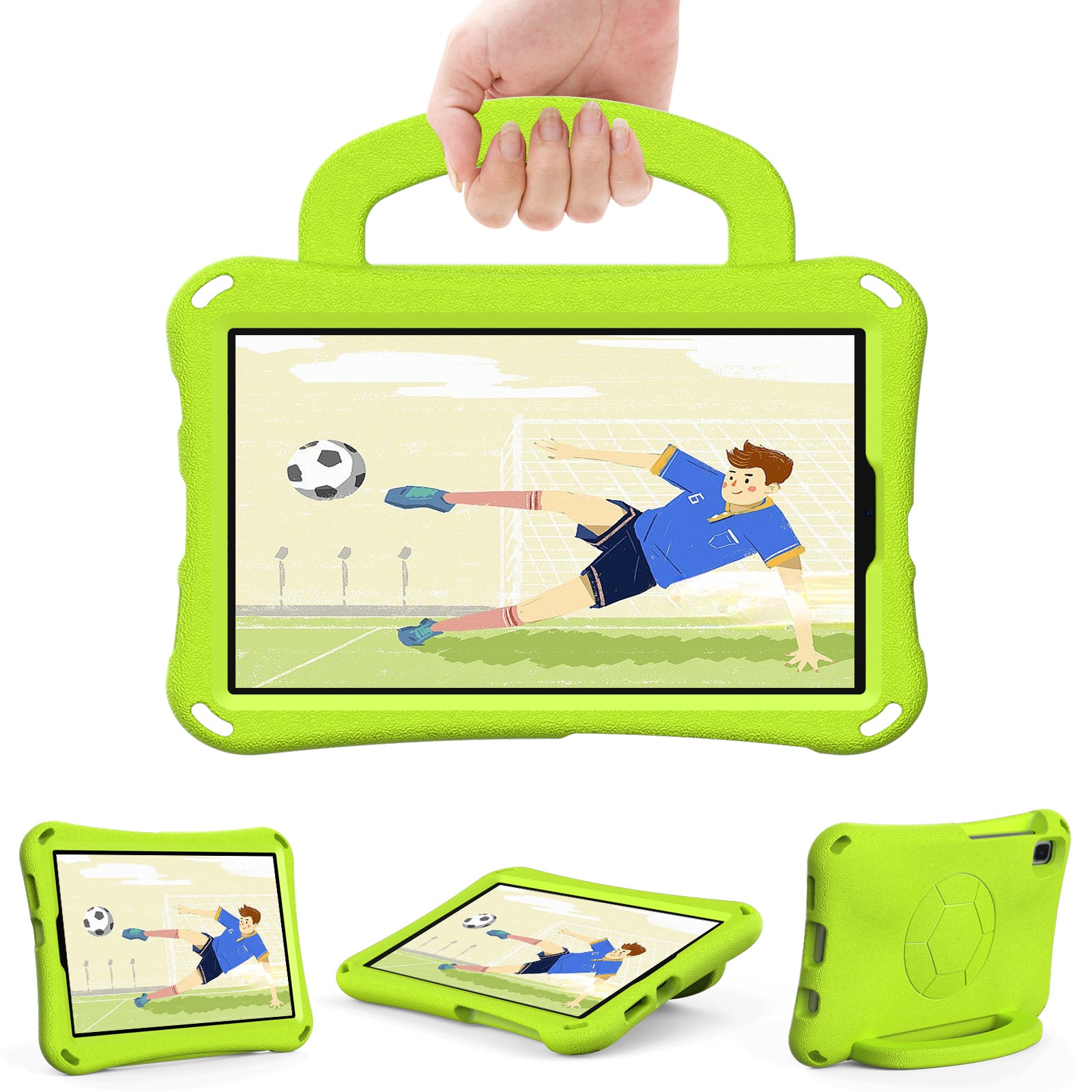 For Samsung Galaxy Tab A7 Lite 8.7-inch / Tab A9 / Tab A 8.0 (2019) SM-T290 (Wi-Fi) / SM-T295 (LTE) Hard Case Kickstand Tablet Cover