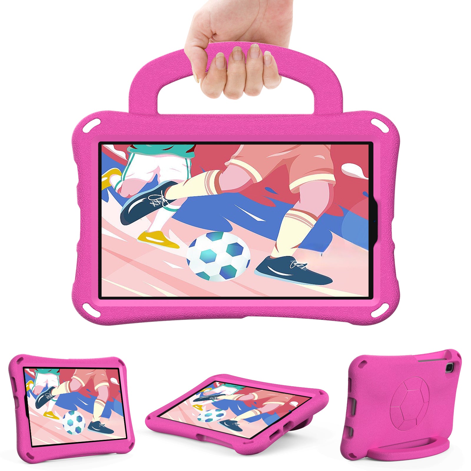 For Samsung Galaxy Tab A7 Lite 8.7-inch / Tab A9 / Tab A 8.0 (2019) SM-T290 (Wi-Fi) / SM-T295 (LTE) Hard Case Kickstand Tablet Cover