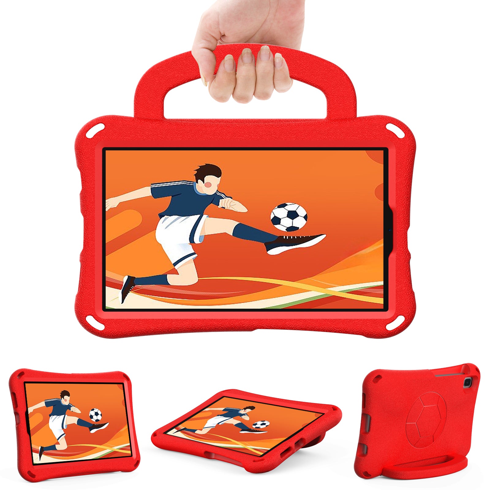 For Samsung Galaxy Tab A7 Lite 8.7-inch / Tab A9 / Tab A 8.0 (2019) SM-T290 (Wi-Fi) / SM-T295 (LTE) Hard Case Kickstand Tablet Cover