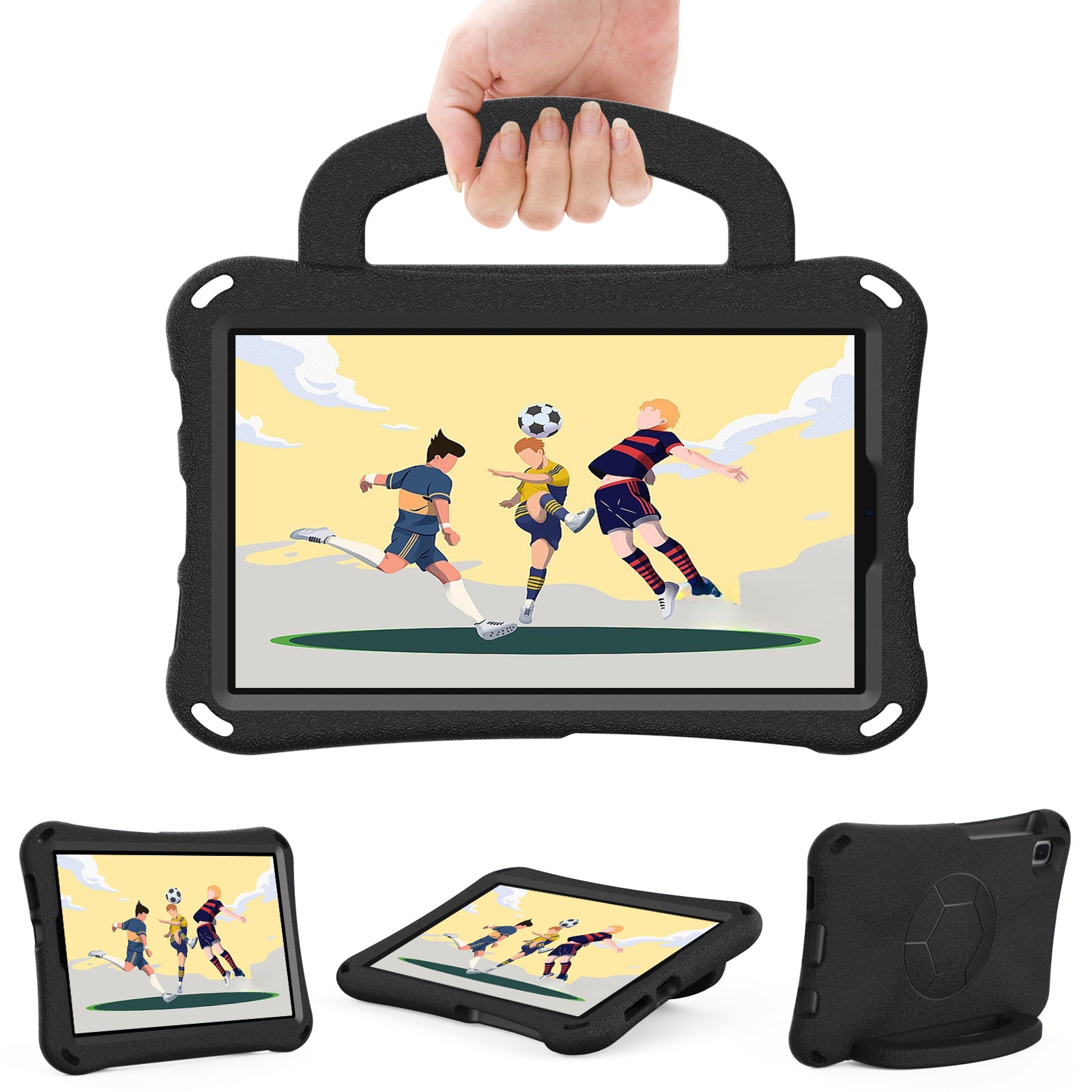 For Samsung Galaxy Tab A7 Lite 8.7-inch / Tab A9 / Tab A 8.0 (2019) SM-T290 (Wi-Fi) / SM-T295 (LTE) Hard Case Kickstand Tablet Cover