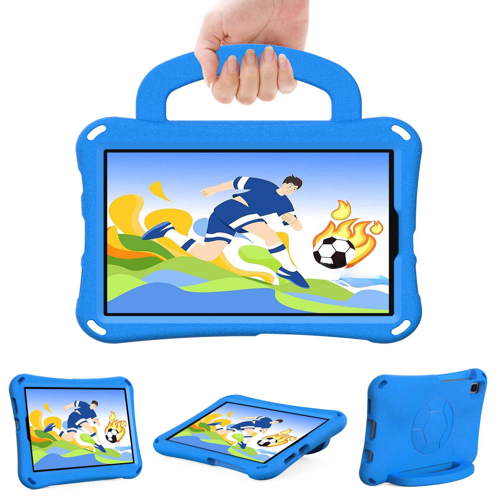 For Samsung Galaxy Tab A7 Lite 8.7-inch / Tab A9 / Tab A 8.0 (2019) SM-T290 (Wi-Fi) / SM-T295 (LTE) Hard Case Kickstand Tablet Cover