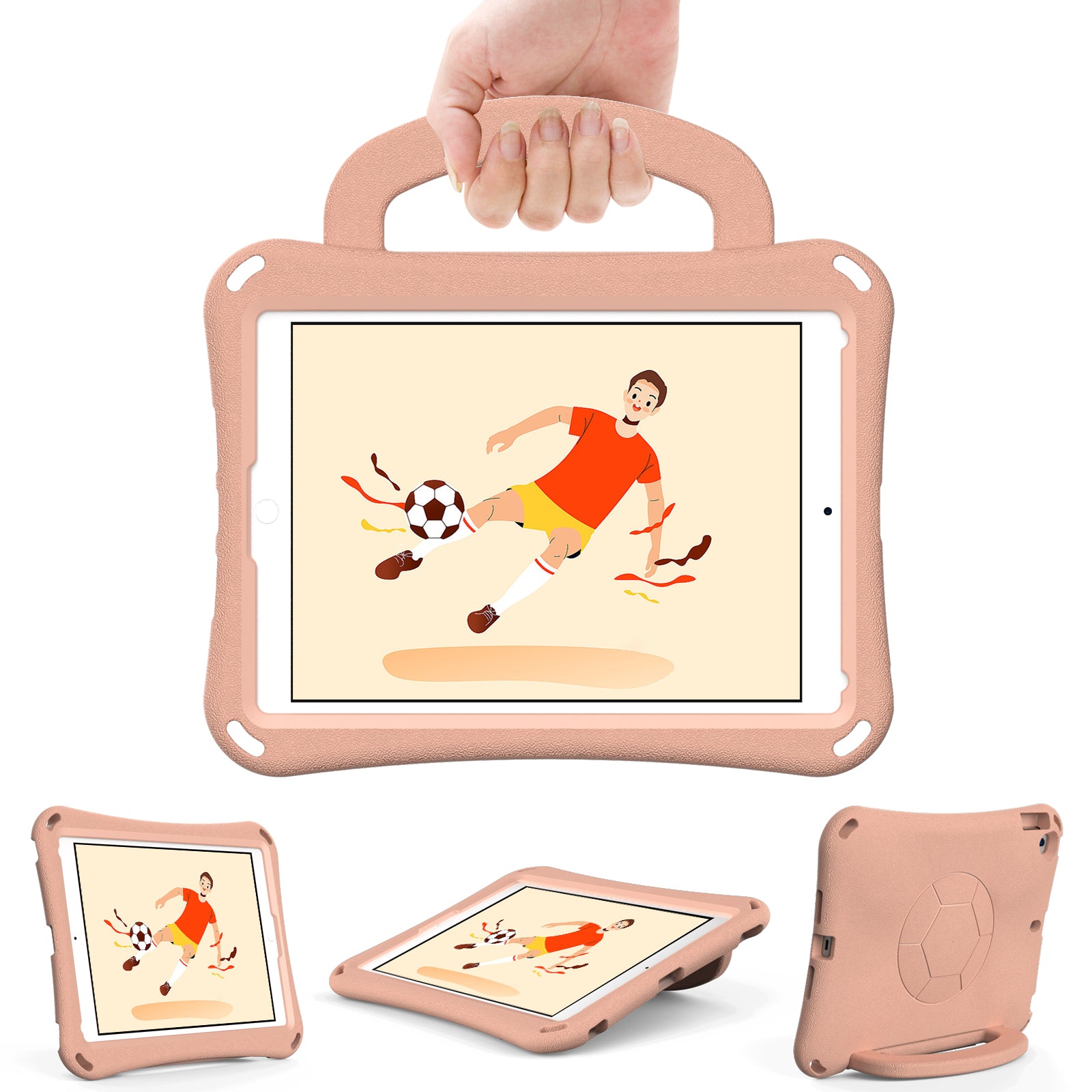 For iPad 10.2 (2021) / (2019) / (2020) / Air 10.5 inch (2019) Case Tablet Hard Cover with Kickstand