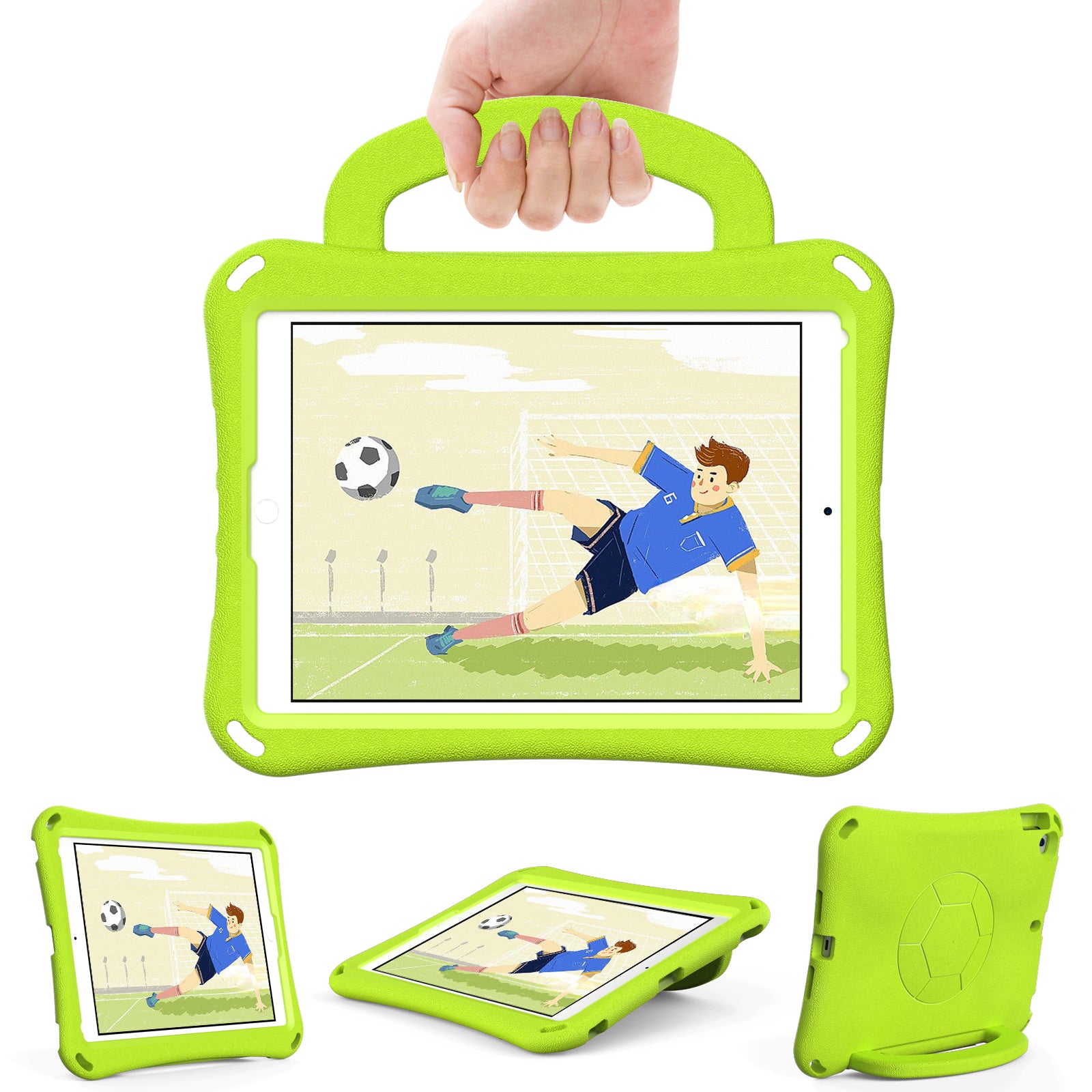 For iPad 10.2 (2021) / (2019) / (2020) / Air 10.5 inch (2019) Case Tablet Hard Cover with Kickstand