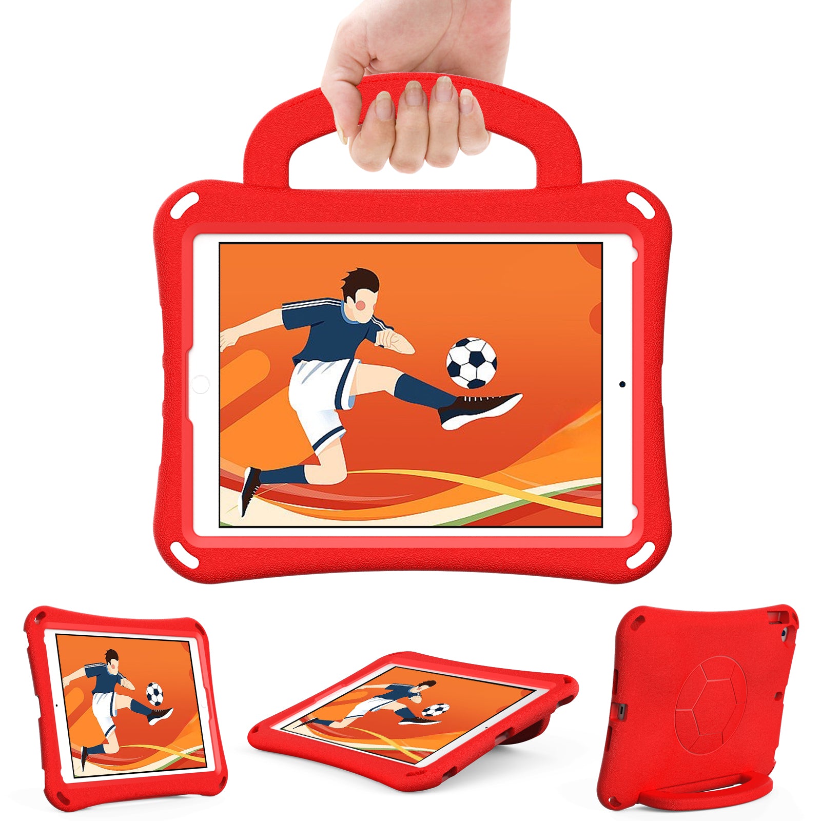 For iPad 10.2 (2021) / (2019) / (2020) / Air 10.5 inch (2019) Case Tablet Hard Cover with Kickstand