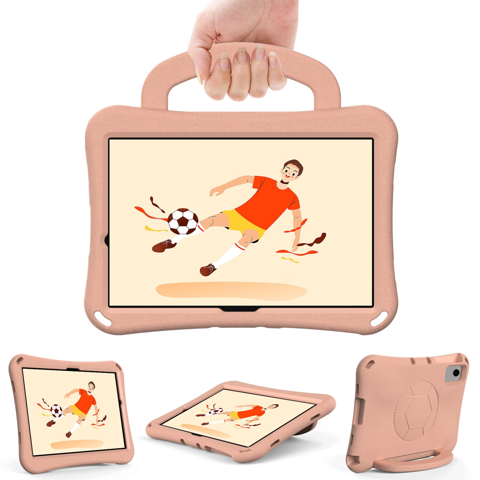For Samsung Galaxy Tab A9+ / Xiaomi Redmi Pad SE EVA Case Kickstand Tablet Hard Cover