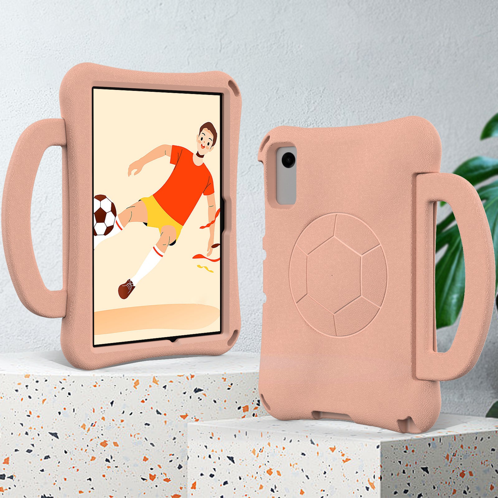 For Samsung Galaxy Tab A9+ / Xiaomi Redmi Pad SE EVA Case Kickstand Tablet Hard Cover