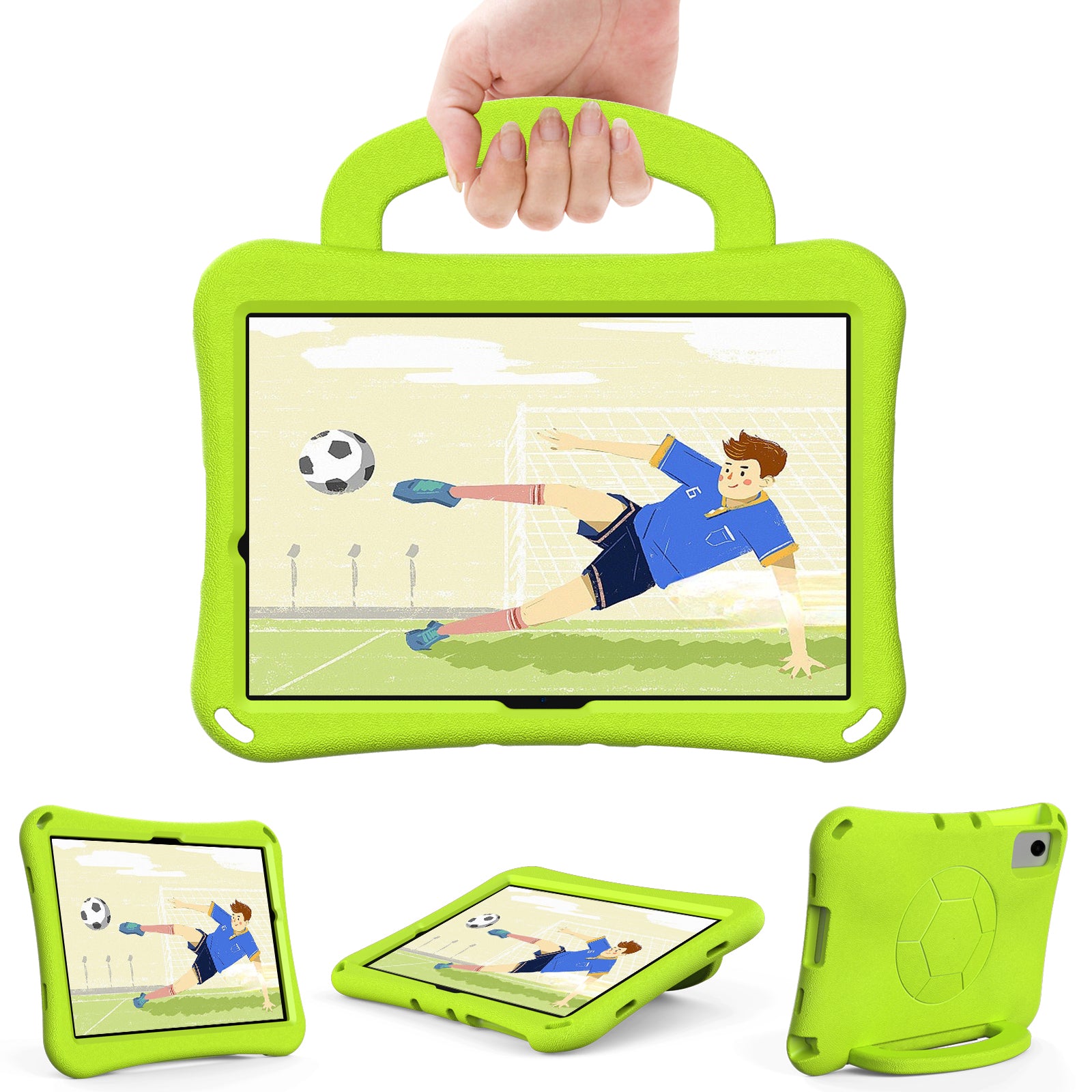 For Samsung Galaxy Tab A9+ / Xiaomi Redmi Pad SE EVA Case Kickstand Tablet Hard Cover