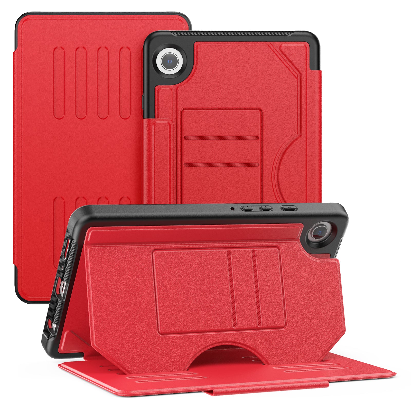 For Samsung Galaxy Tab A9+ SM-X210 / X216 / X218 Case 5-Level Stand Pen Slot Tablet Cover