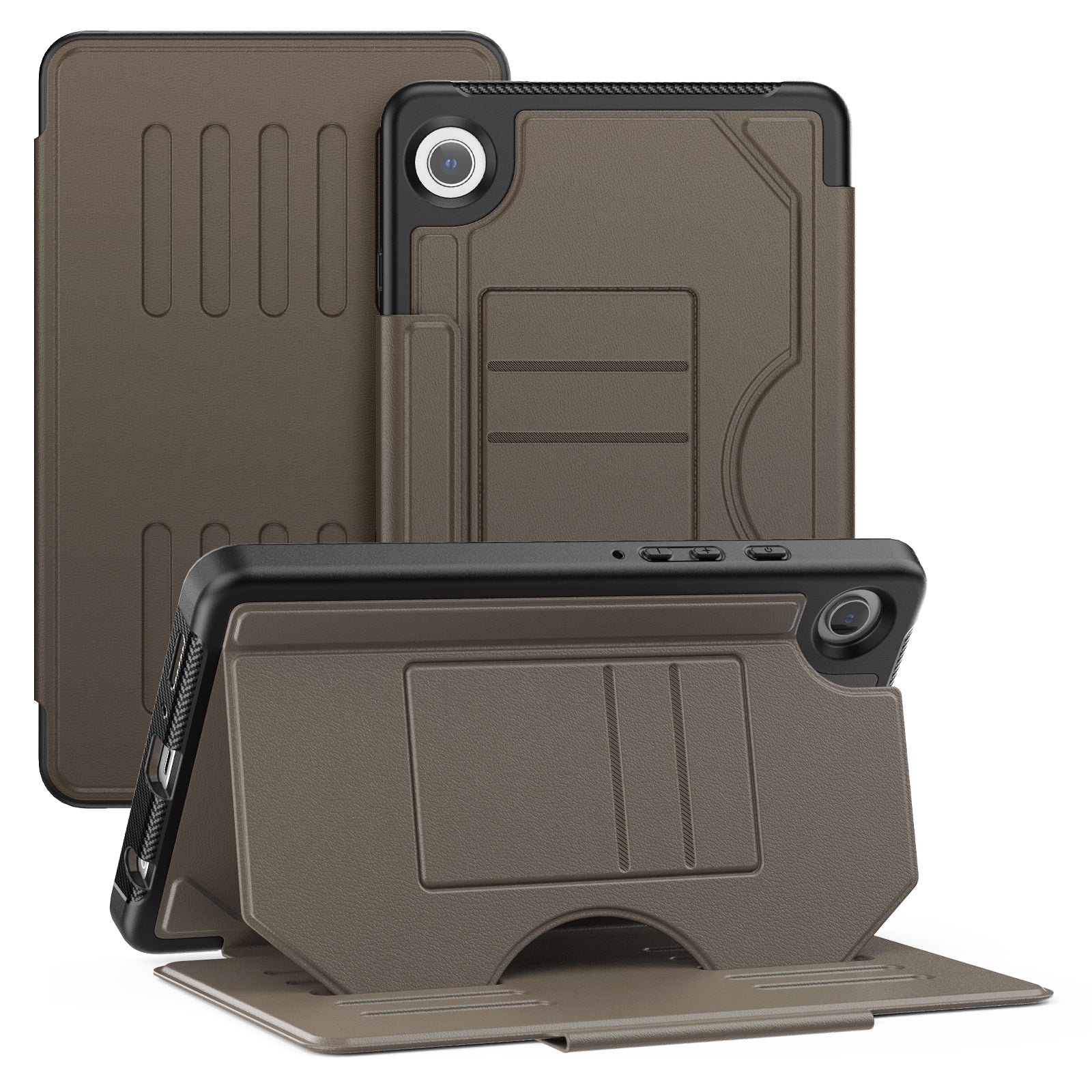 For Samsung Galaxy Tab A9+ SM-X210 / X216 / X218 Case 5-Level Stand Pen Slot Tablet Cover