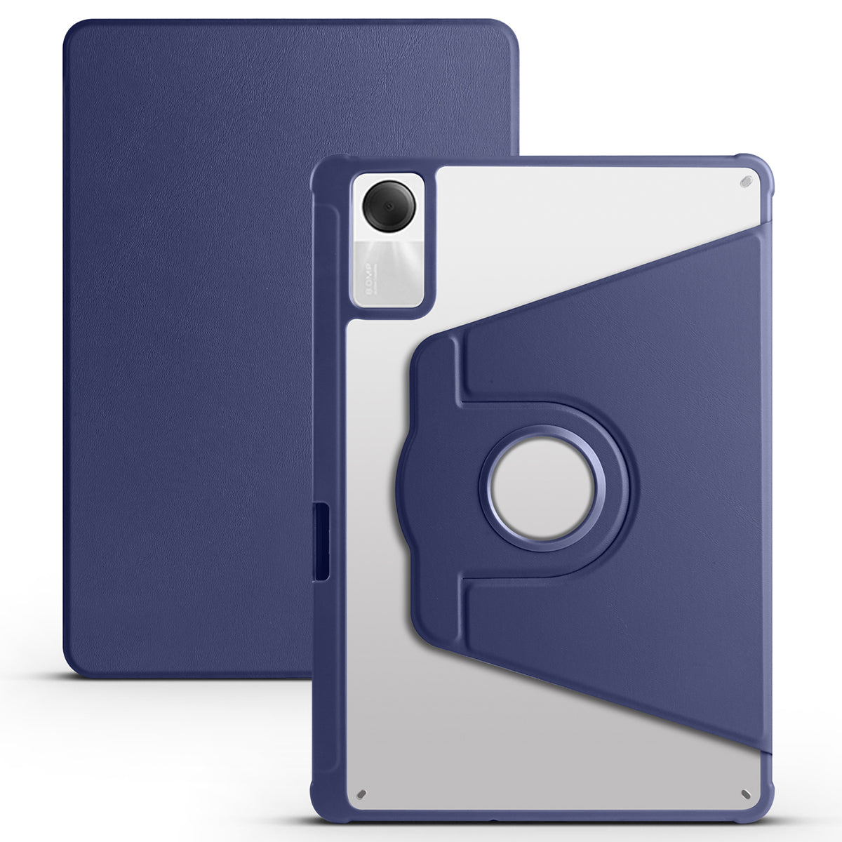 For Xiaomi Redmi Pad SE Case Leather Rotating Stand Tablet Cover Auto Sleep / Wake
