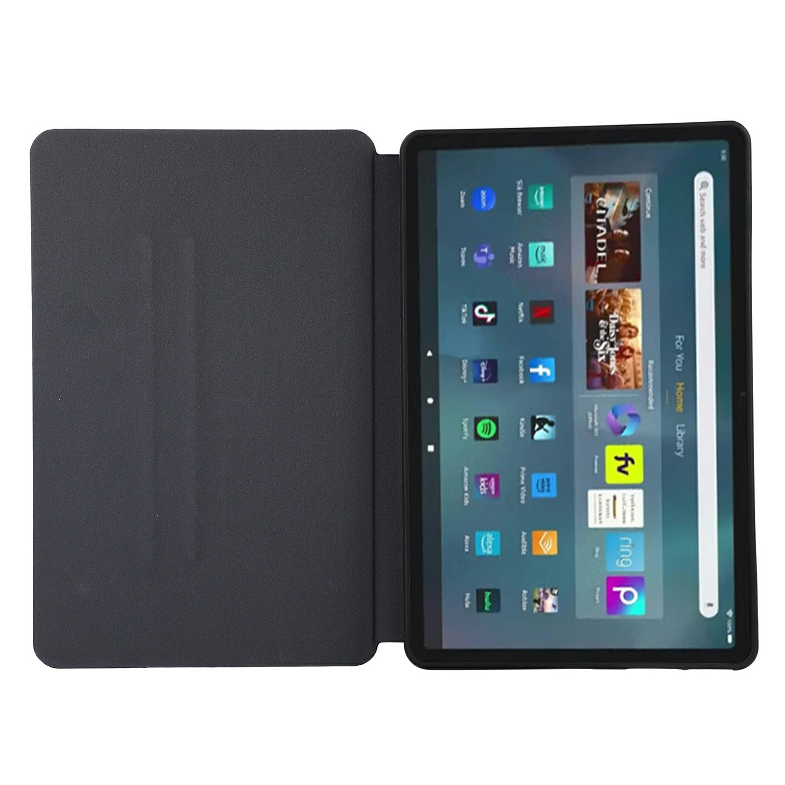 For Amazon Fire Max 11 Case PU Leather + TPU Full Protection Stand Tablet Cover