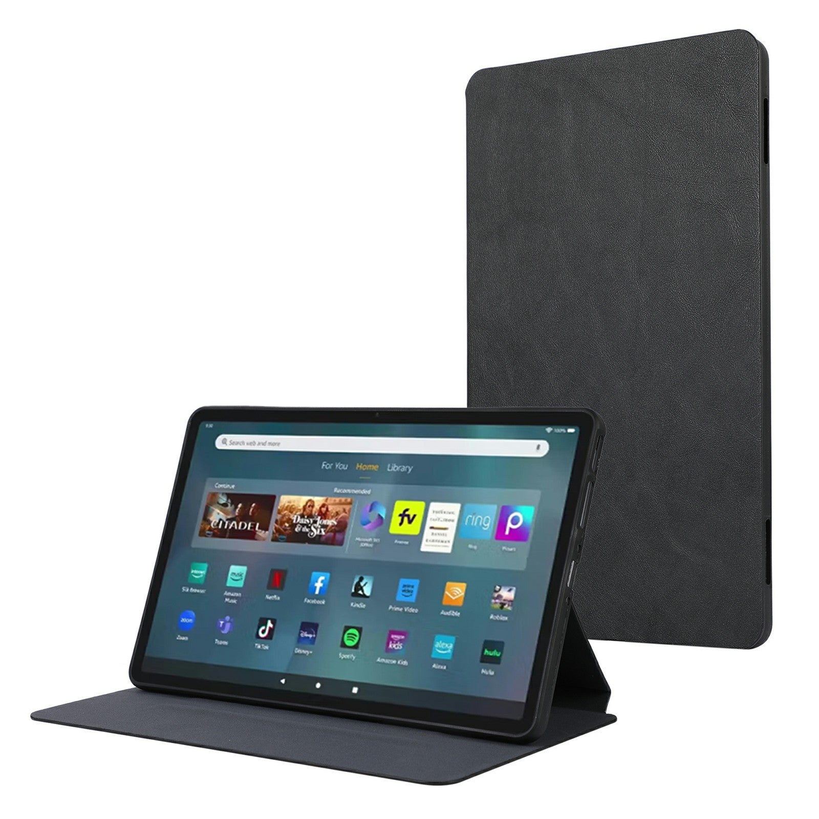 For Amazon Fire Max 11 Case PU Leather + TPU Full Protection Stand Tablet Cover
