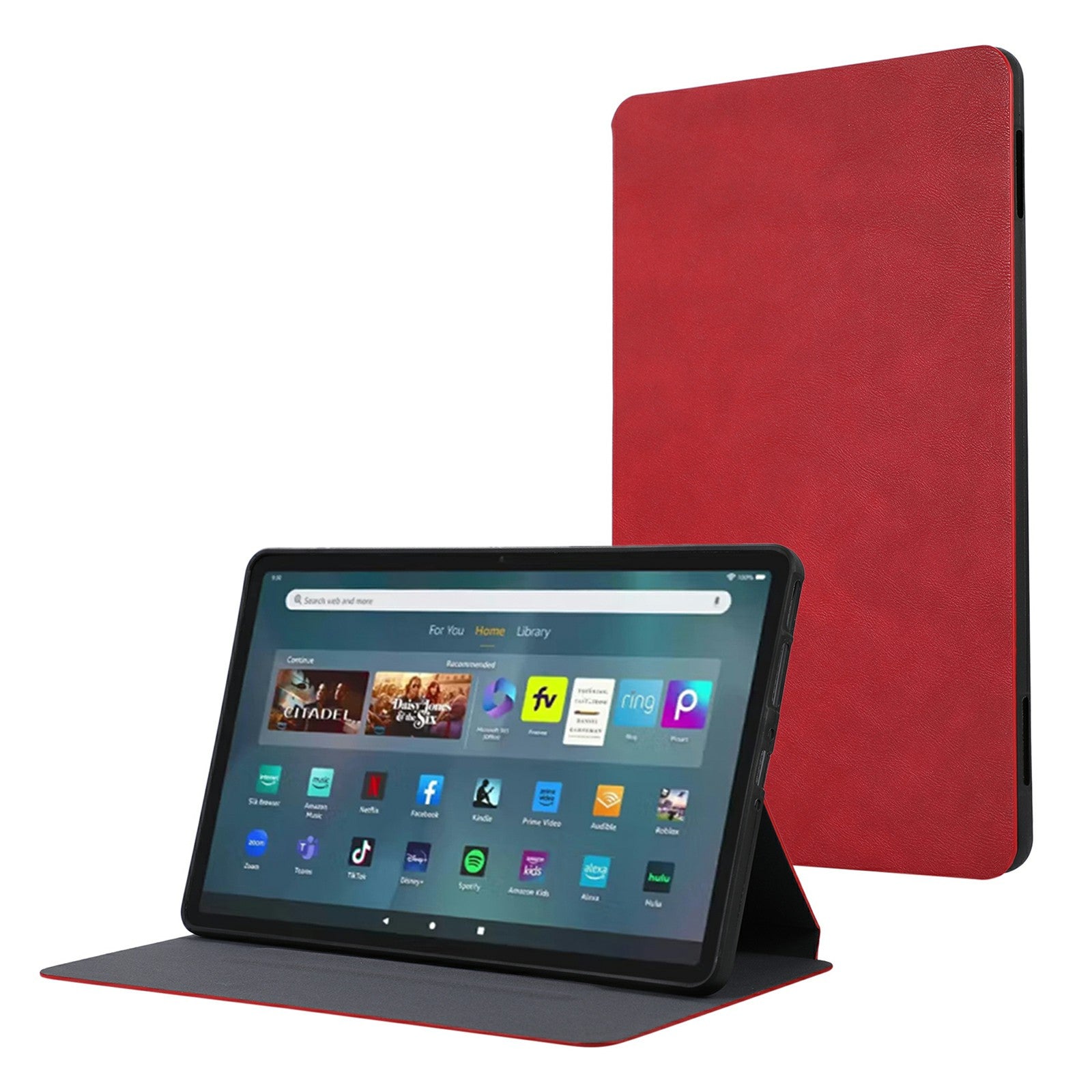 For Amazon Fire Max 11 Case PU Leather + TPU Full Protection Stand Tablet Cover