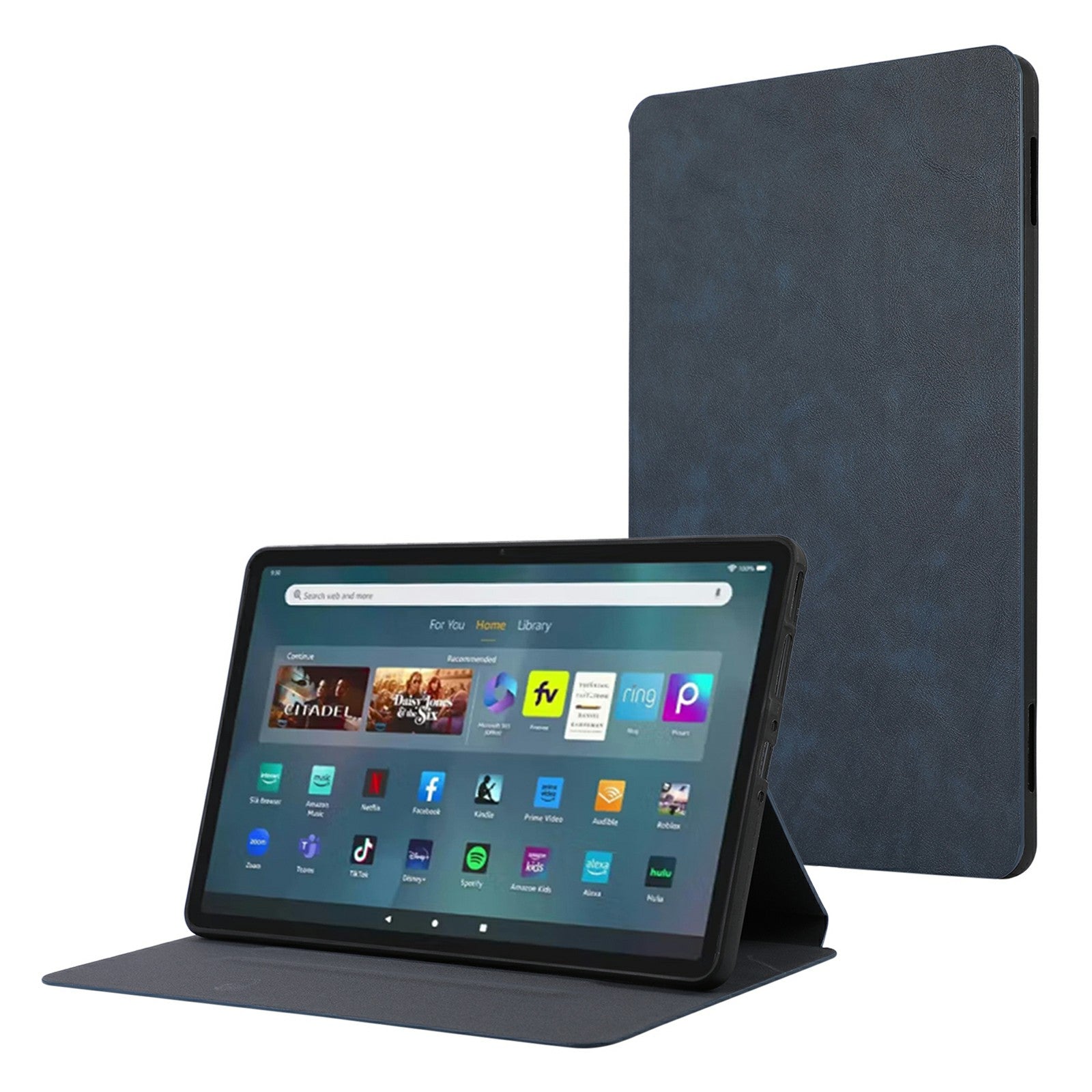 For Amazon Fire Max 11 Case PU Leather + TPU Full Protection Stand Tablet Cover