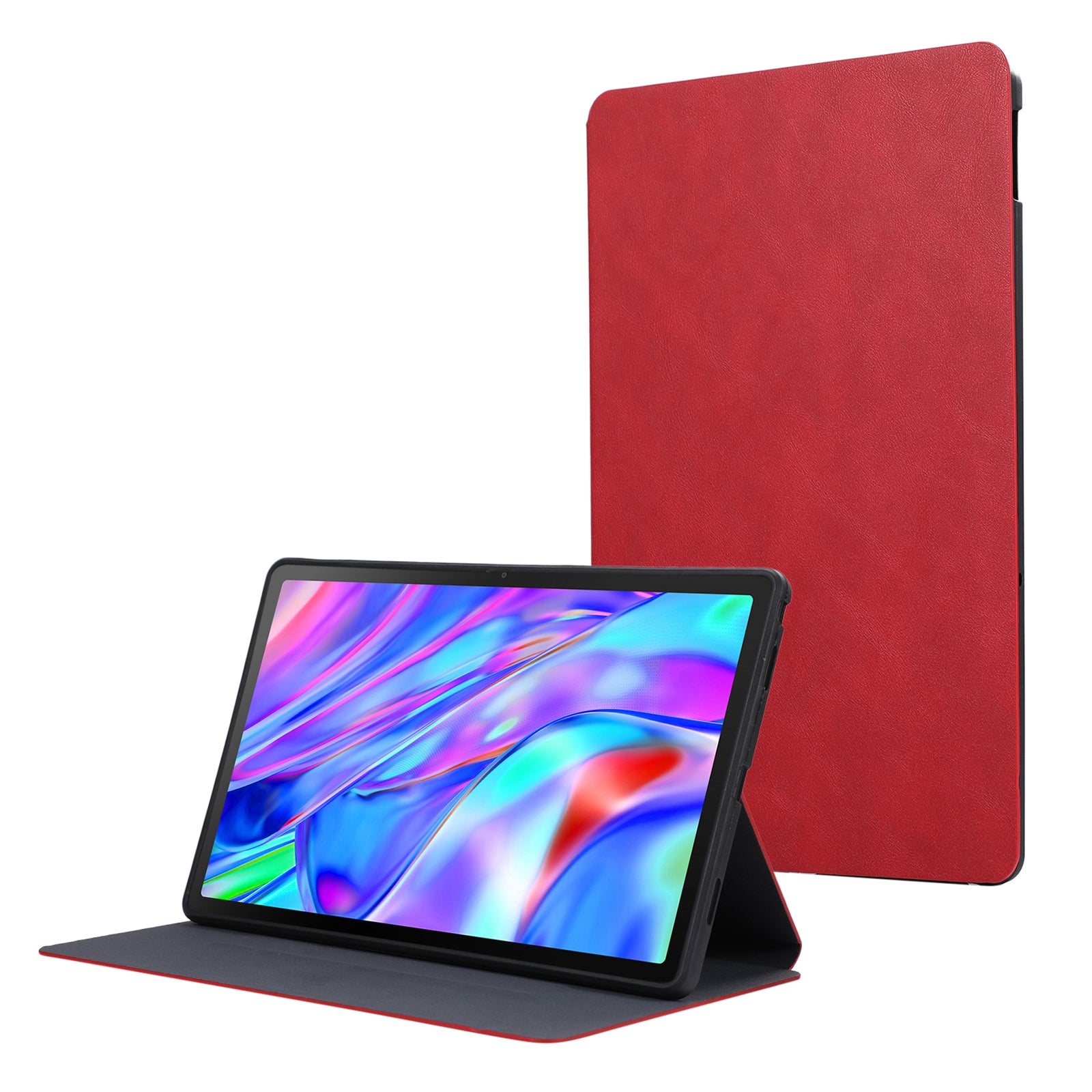 For Lenovo Tab M10 Plus (3rd Gen) Case PU Leather Tablet Cover with Stand Function