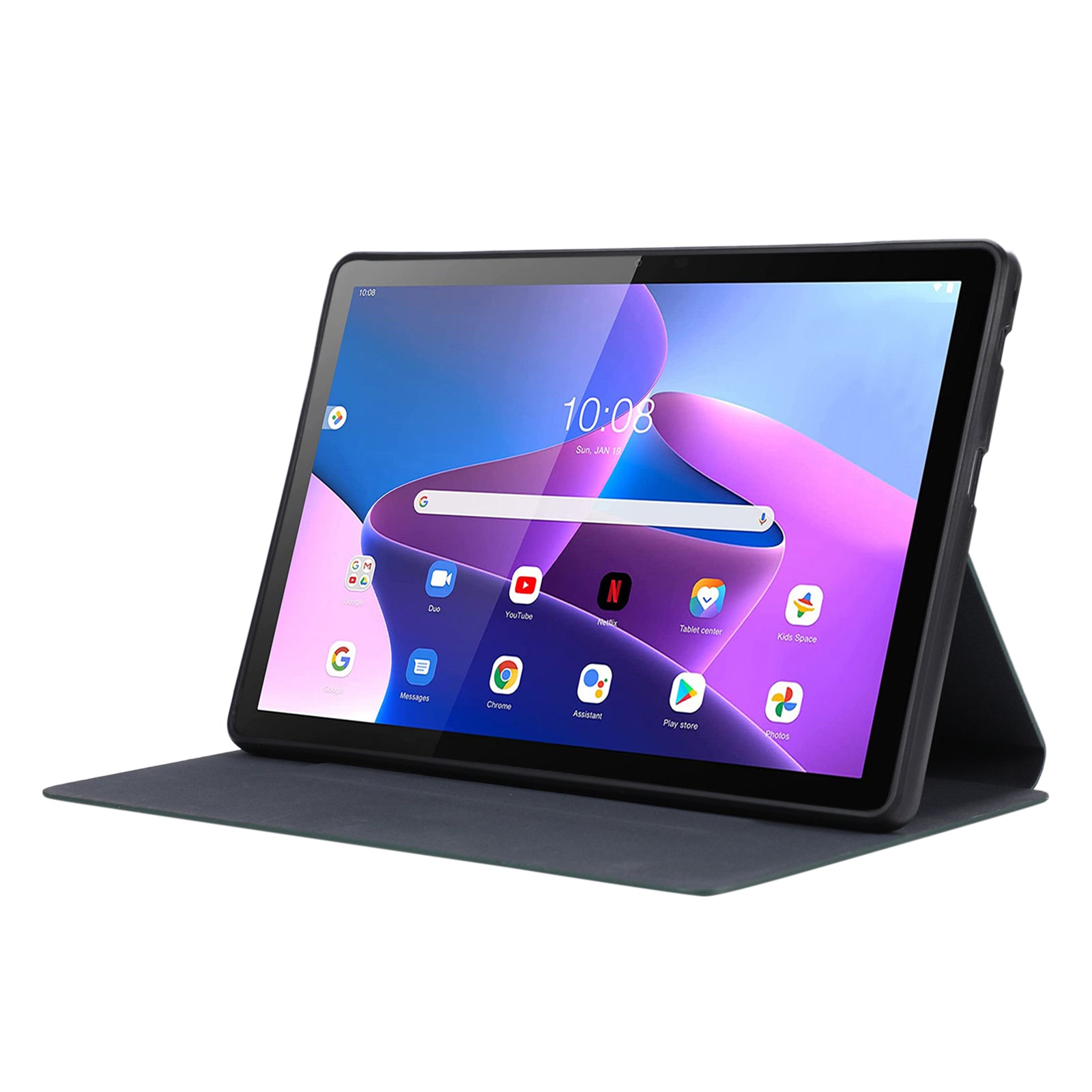 For Lenovo Tab M10 (Gen 3) Case Folding Stand PU Leather + TPU Tablet Cover