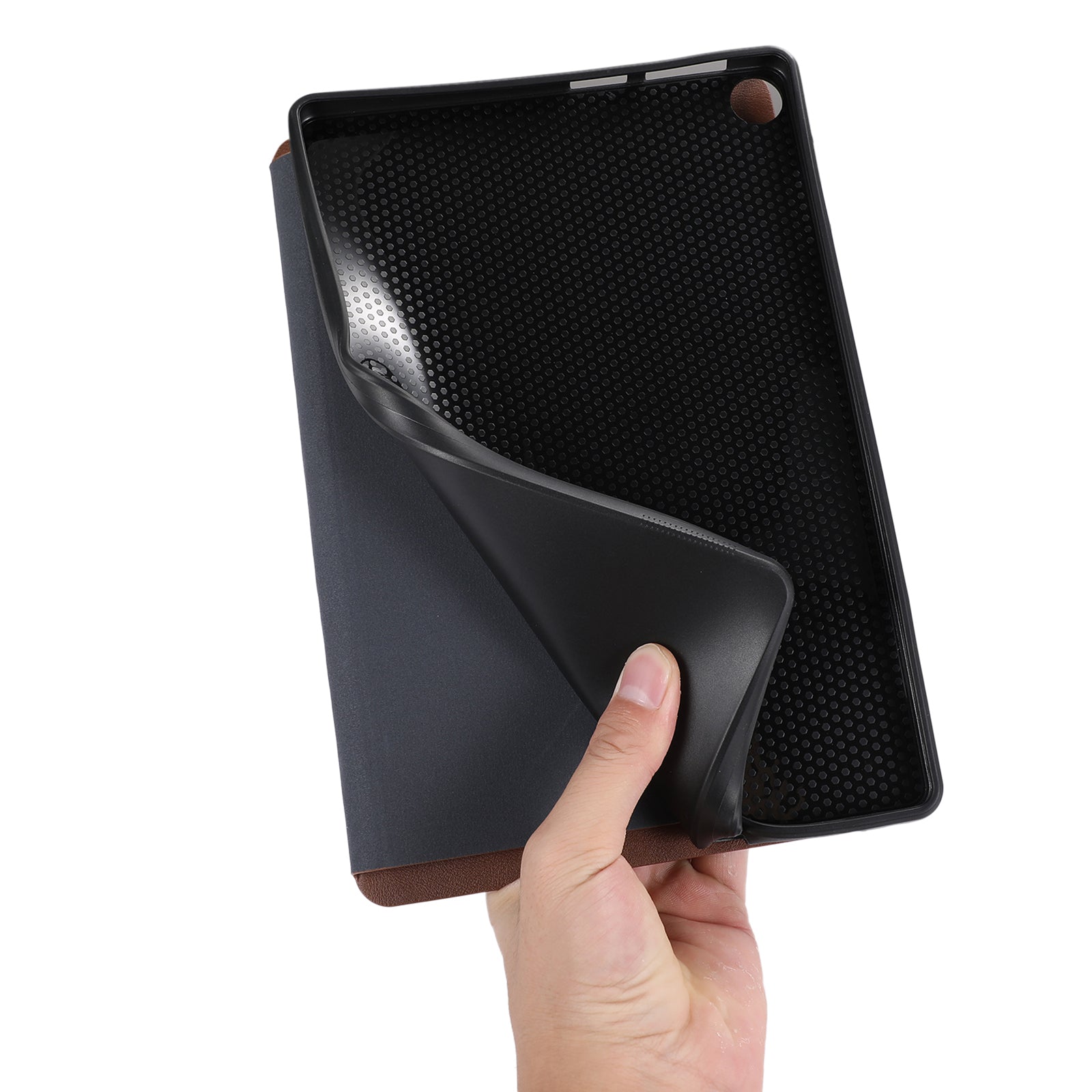 For Lenovo Tab M10 (Gen 3) Case Folding Stand PU Leather + TPU Tablet Cover