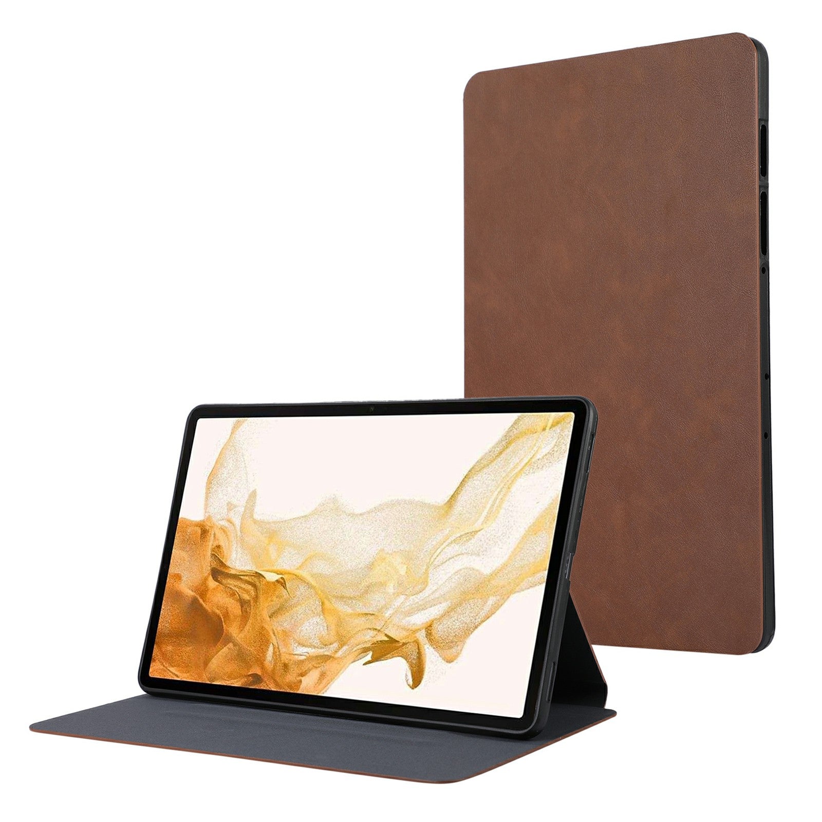 For Samsung Galaxy Tab S9+ / Tab S9 FE+ Stand Case Minimalist Leather Tablet Cover