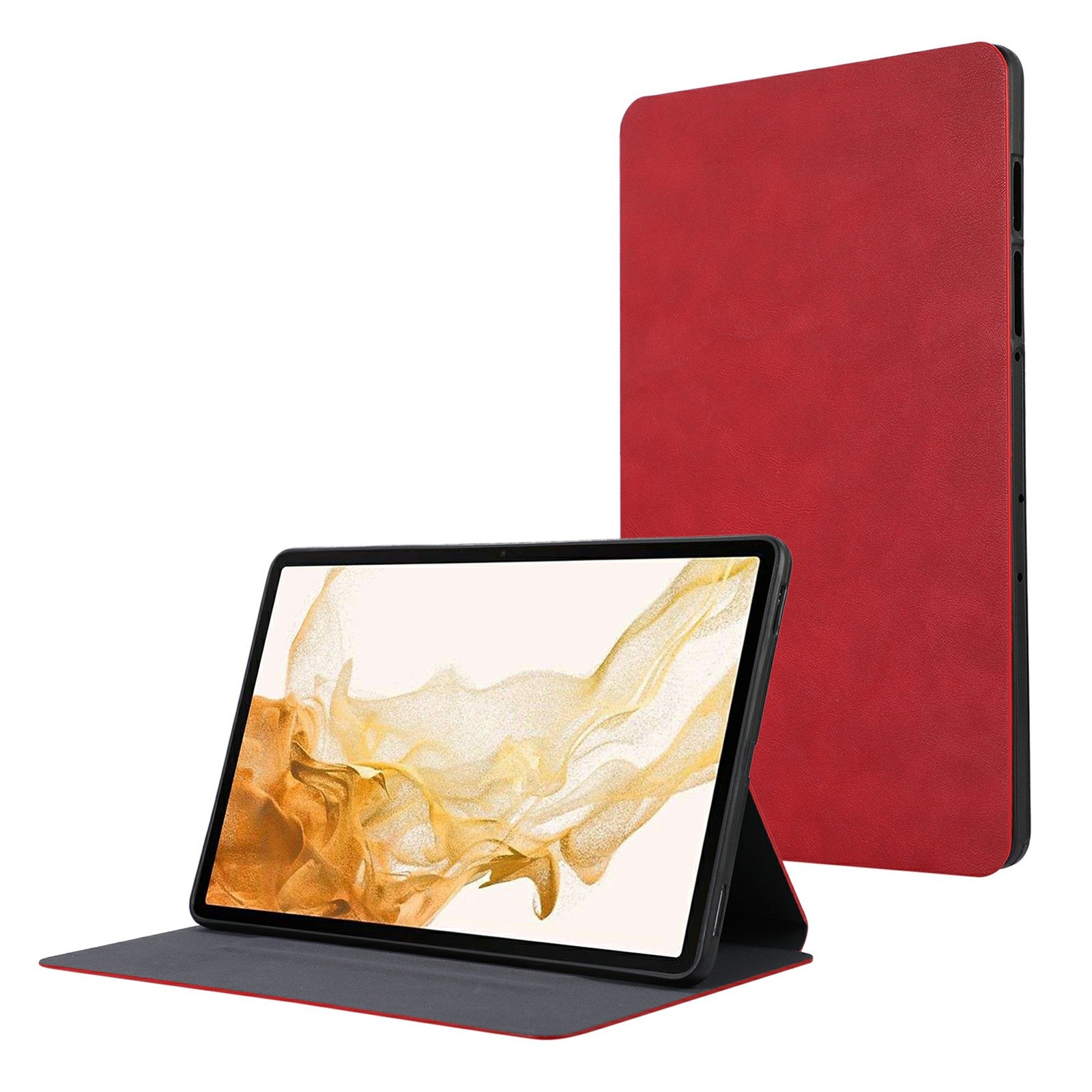 For Samsung Galaxy Tab S9+ / Tab S9 FE+ Stand Case Minimalist Leather Tablet Cover
