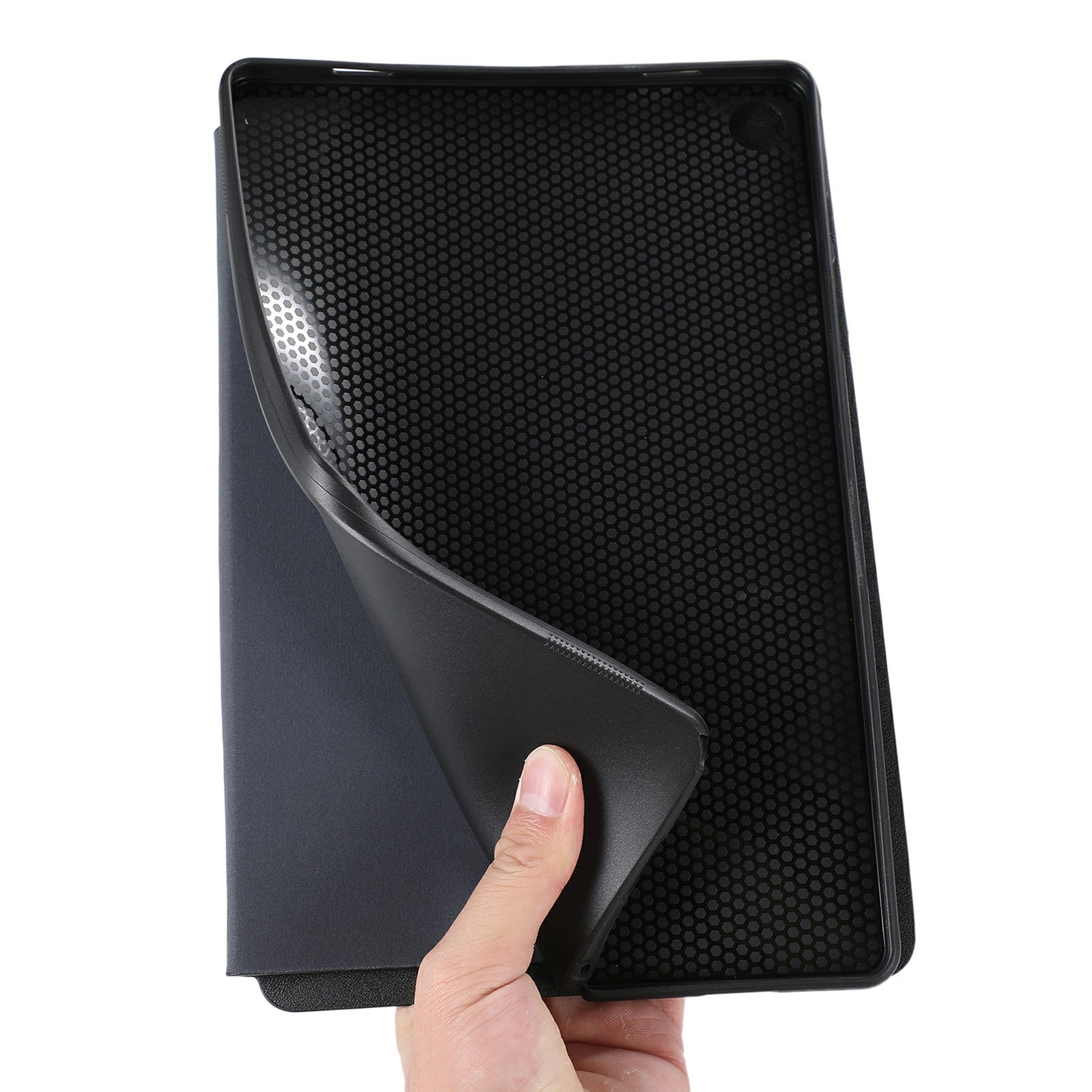 For Samsung Galaxy Tab A9+ Case PU Leather Shockproof Tablet Cover with Stand