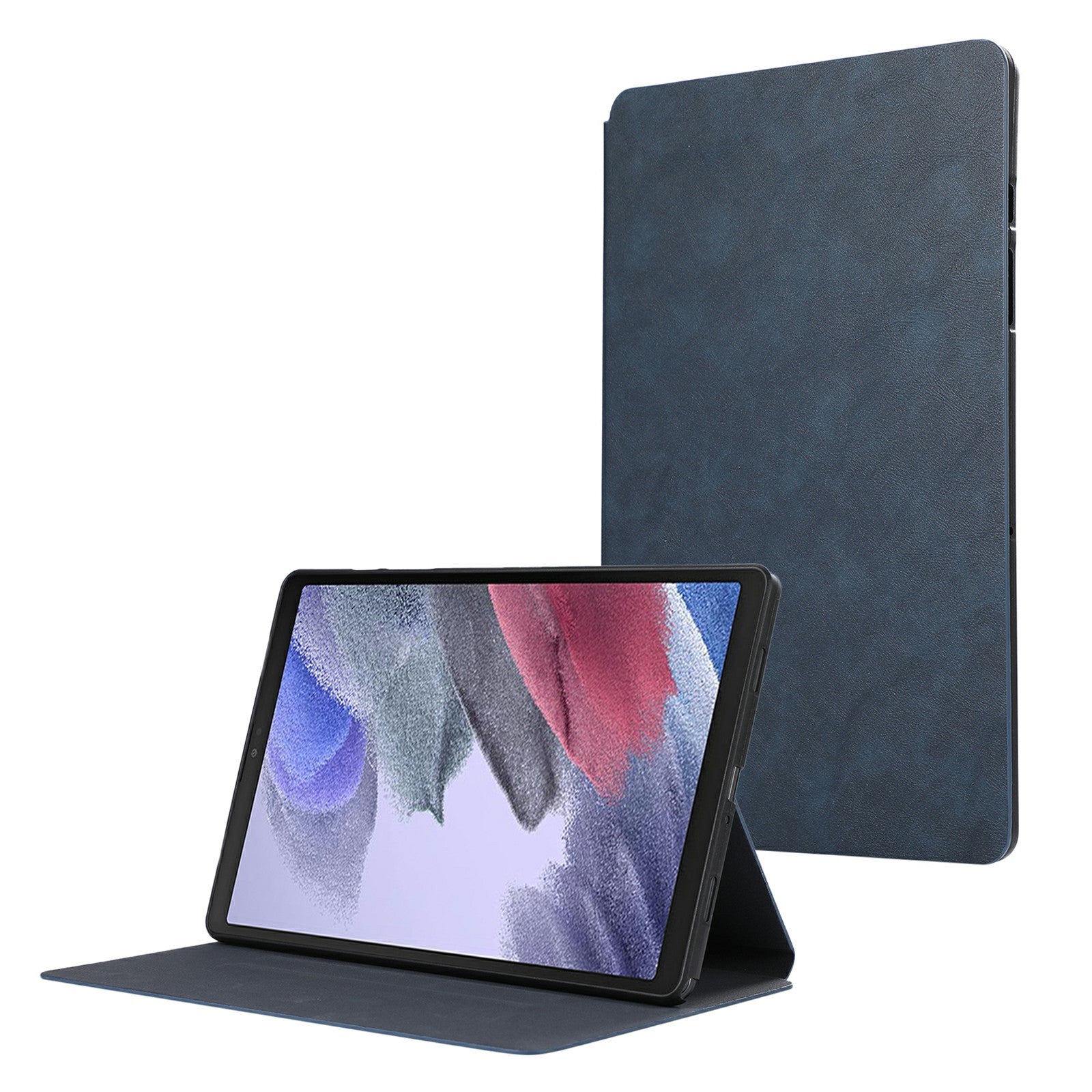 For Samsung Galaxy Tab A9+ Case PU Leather Shockproof Tablet Cover with Stand