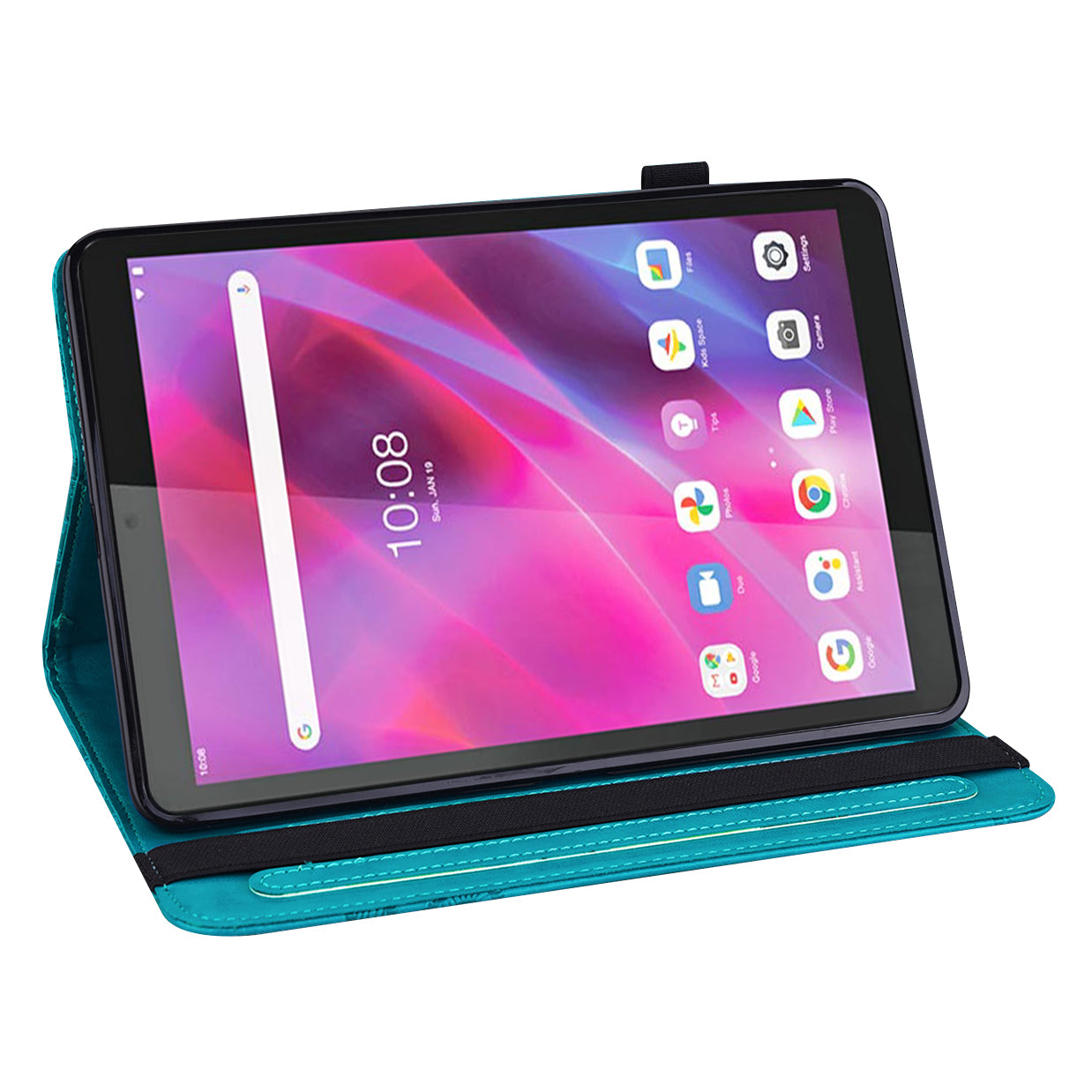 For Lenovo Tab M11 / Xiaoxin Pad 11 2024 Case Leather Tablet Cover with Card Slots Stand