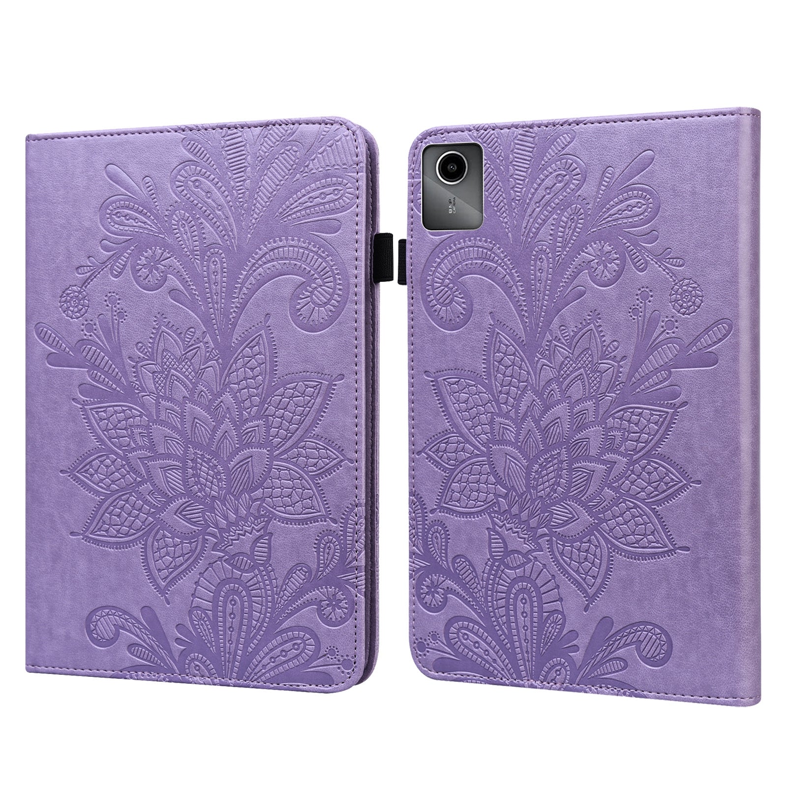 For Lenovo Tab M11 / Xiaoxin Pad 11 2024 Case Leather Tablet Cover with Card Slots Stand