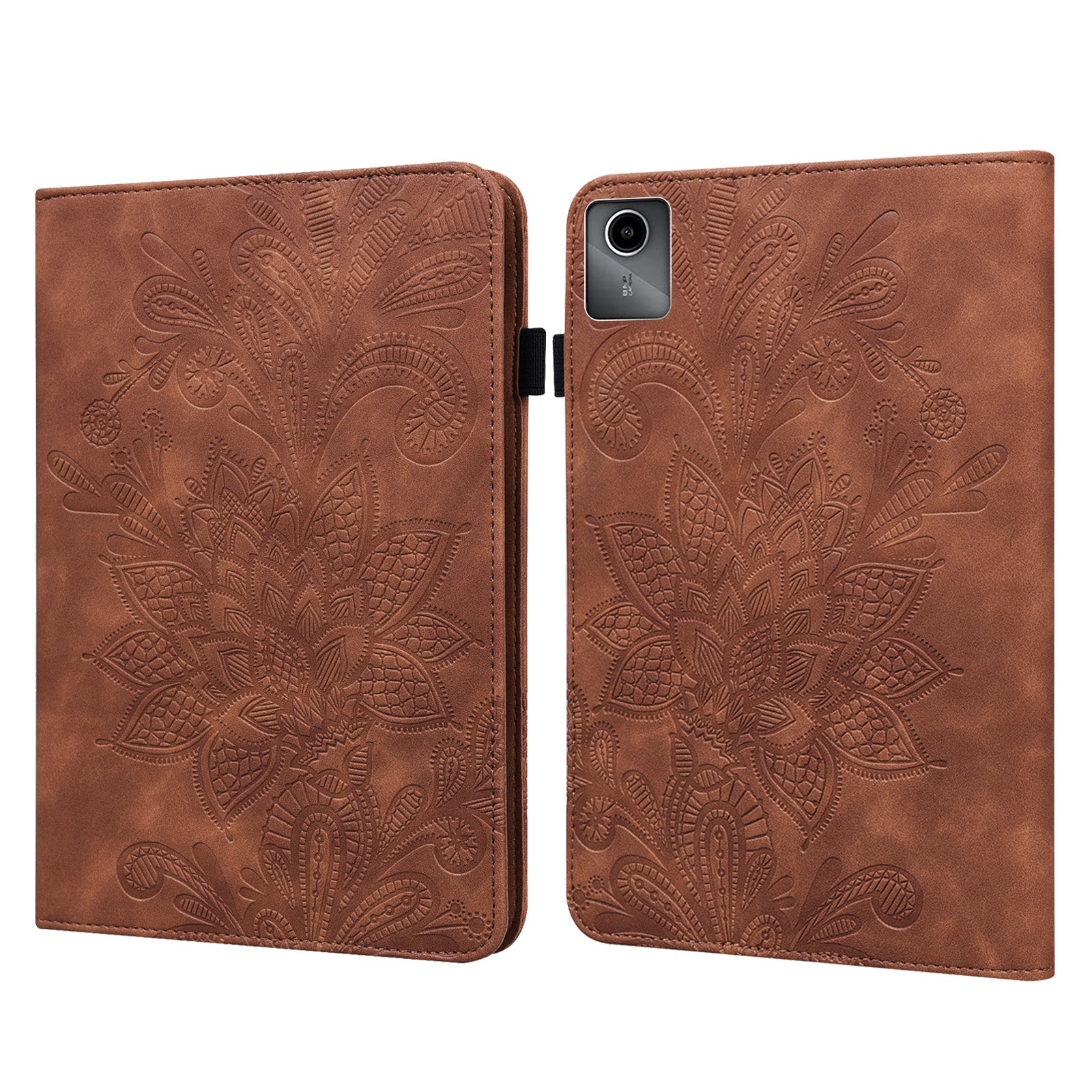 For Lenovo Tab M11 / Xiaoxin Pad 11 2024 Case Leather Tablet Cover with Card Slots Stand