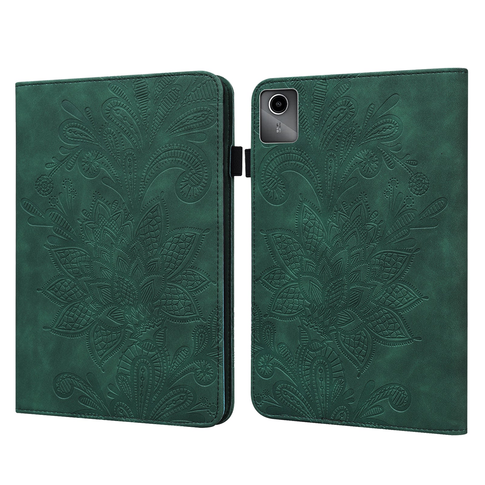 For Lenovo Tab M11 / Xiaoxin Pad 11 2024 Case Leather Tablet Cover with Card Slots Stand