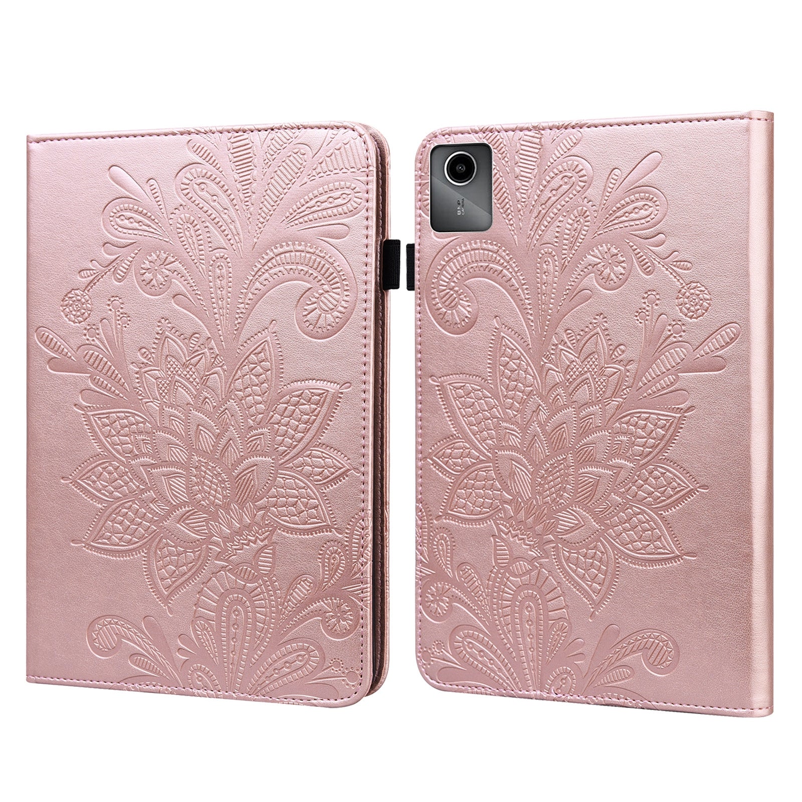 For Lenovo Tab M11 / Xiaoxin Pad 11 2024 Case Leather Tablet Cover with Card Slots Stand