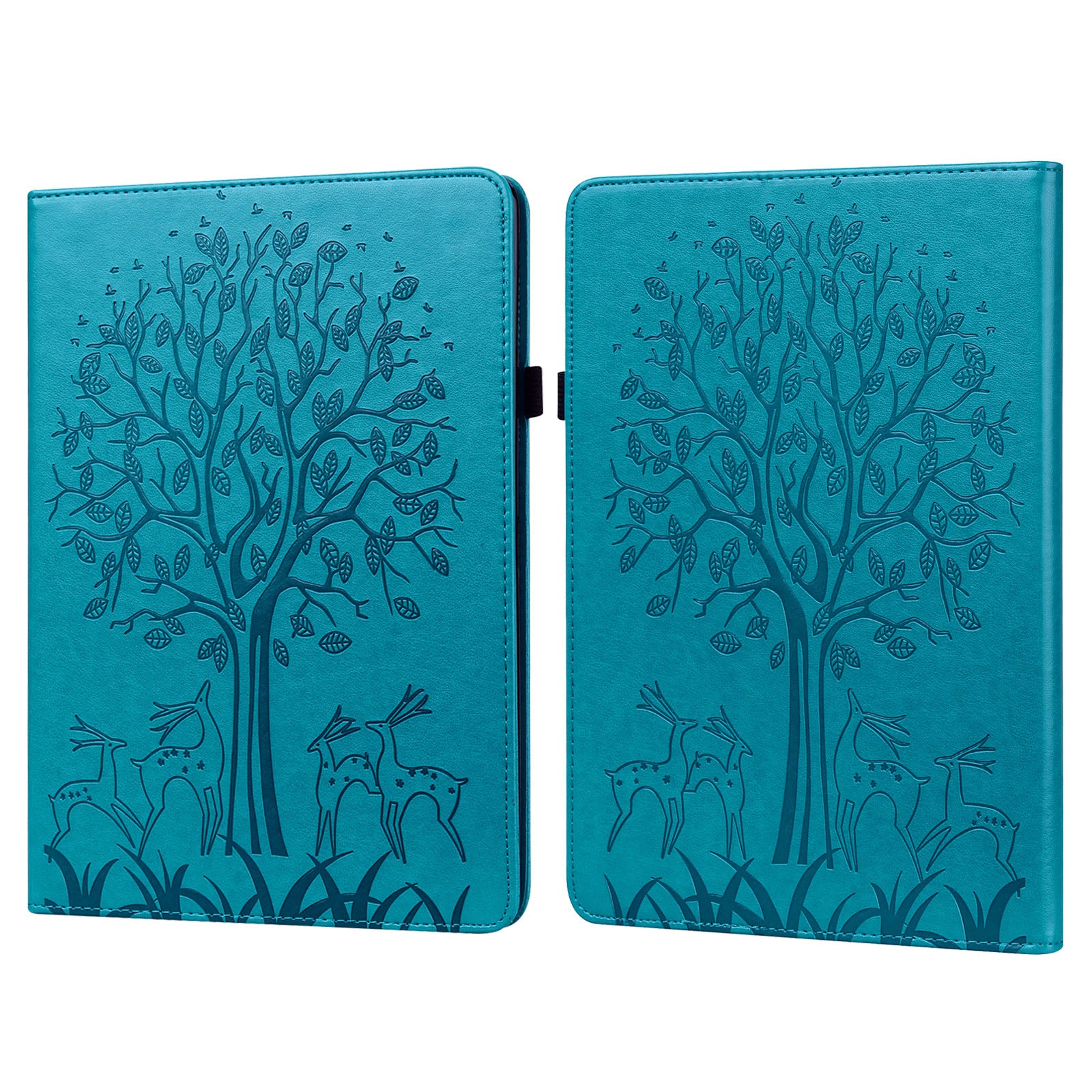 For Amazon Kindle Paperwhite (2024) Case PU Leather Stand Tree Deer Imprinted Cover