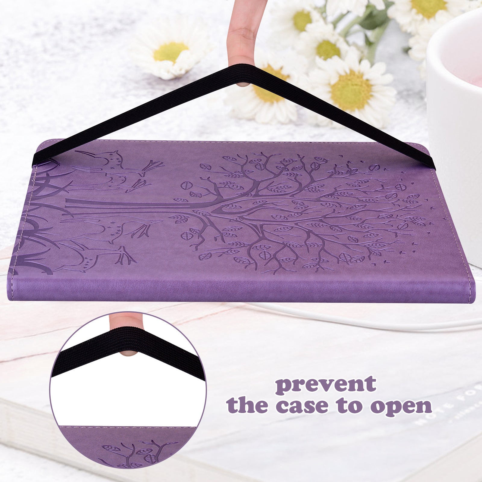 For Lenovo Tab M11 / Xiaoxin Pad 11 2024 Leather Case Tree Deer Pattern Stand Tablet Cover