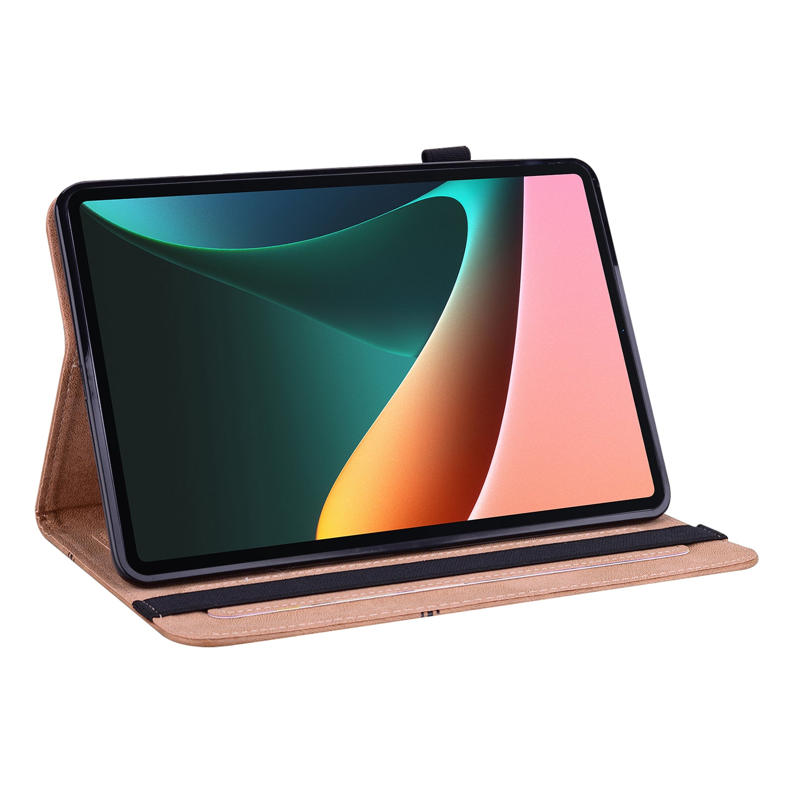 For Lenovo Tab M11 / Xiaoxin Pad 11 2024 Case PU Leather Card Holder Protective Stand Cover