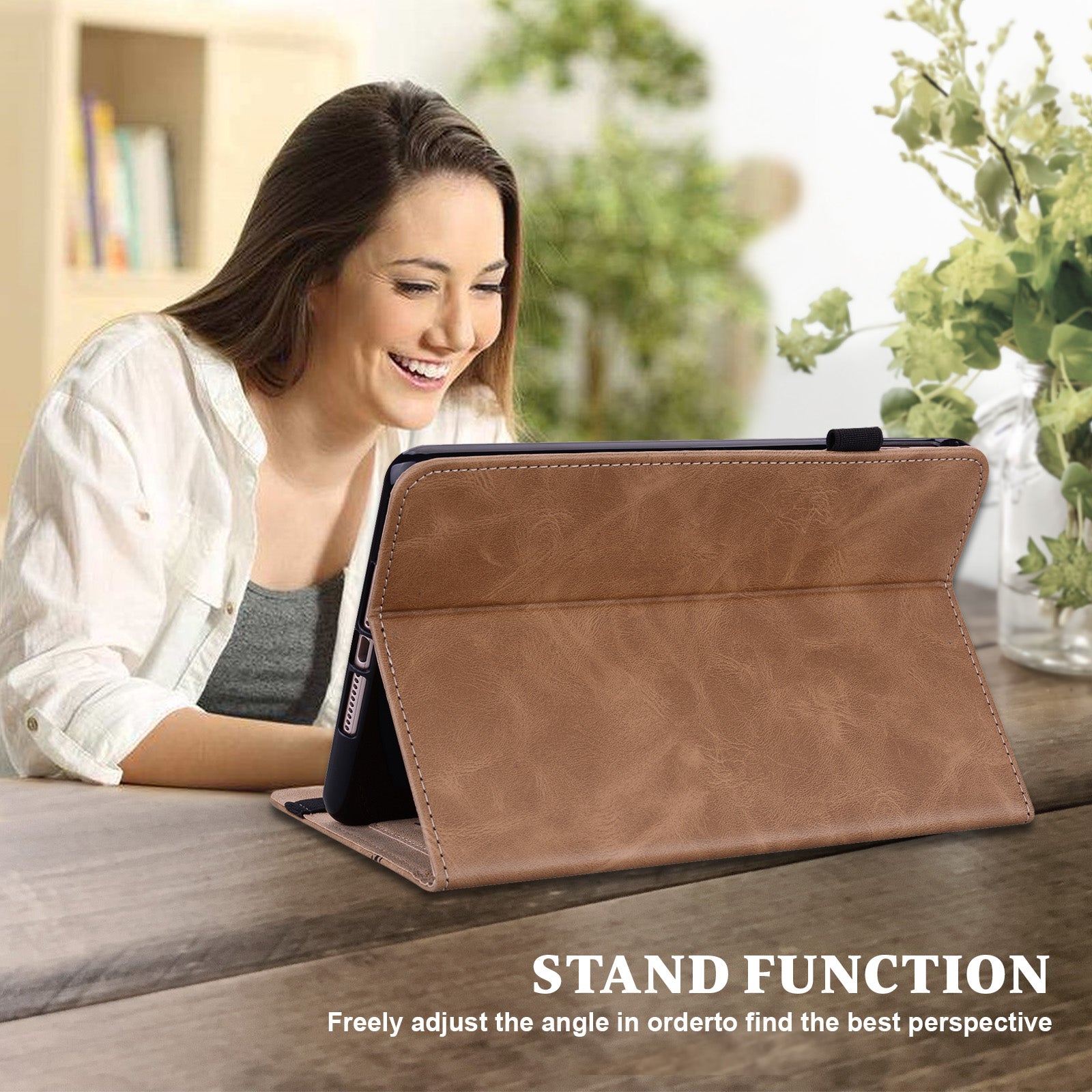 For Lenovo Tab M11 / Xiaoxin Pad 11 2024 Case PU Leather Card Holder Protective Stand Cover