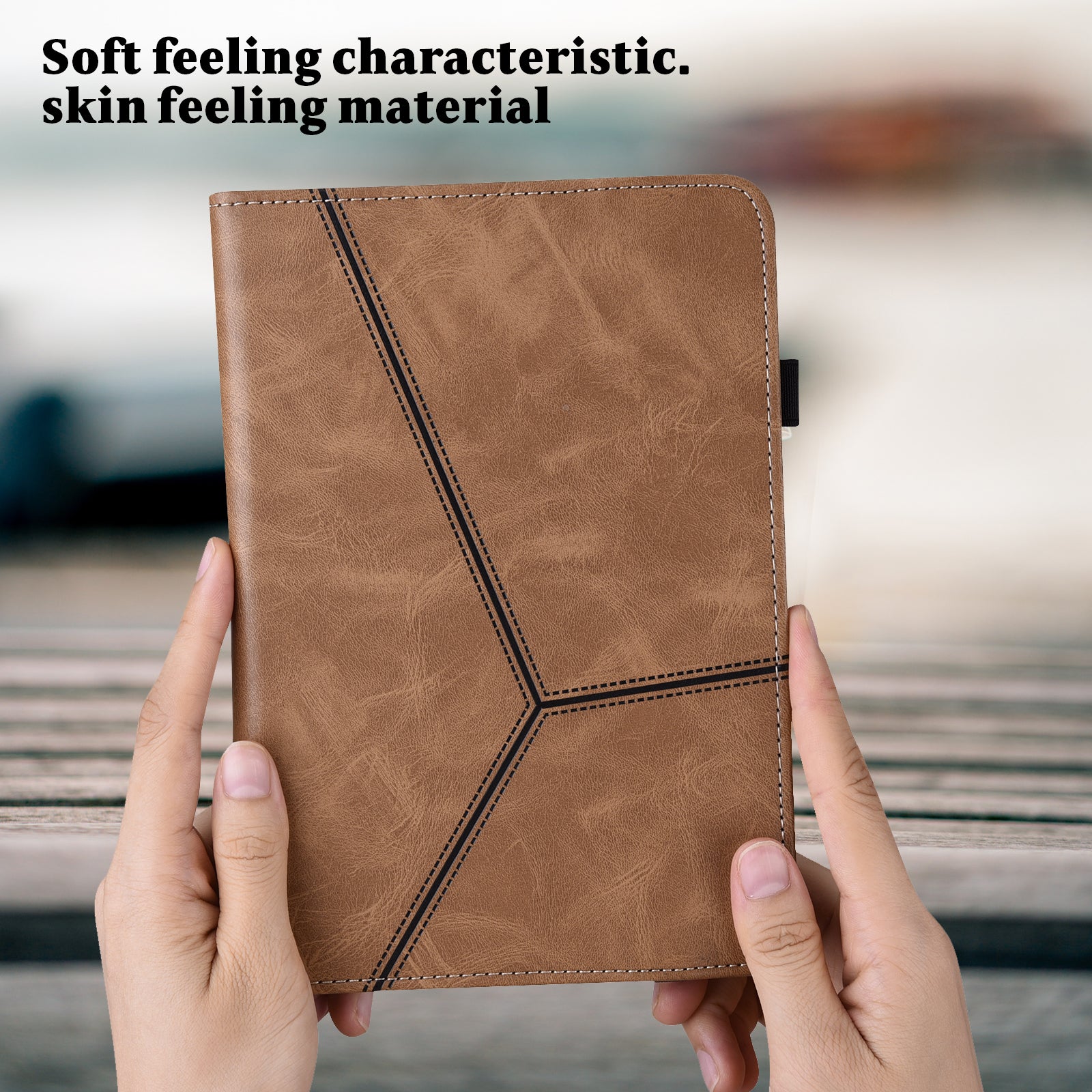 For Lenovo Tab M11 / Xiaoxin Pad 11 2024 Case PU Leather Card Holder Protective Stand Cover