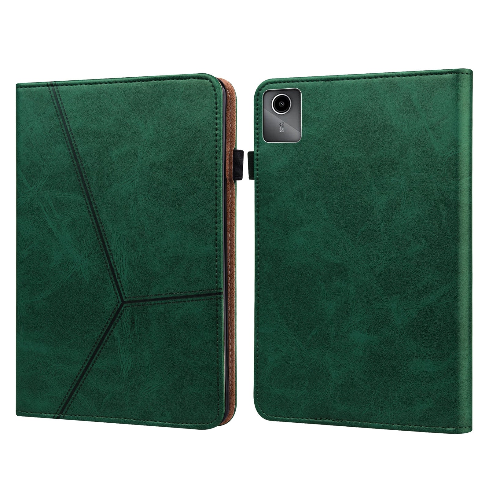 For Lenovo Tab M11 / Xiaoxin Pad 11 2024 Case PU Leather Card Holder Protective Stand Cover